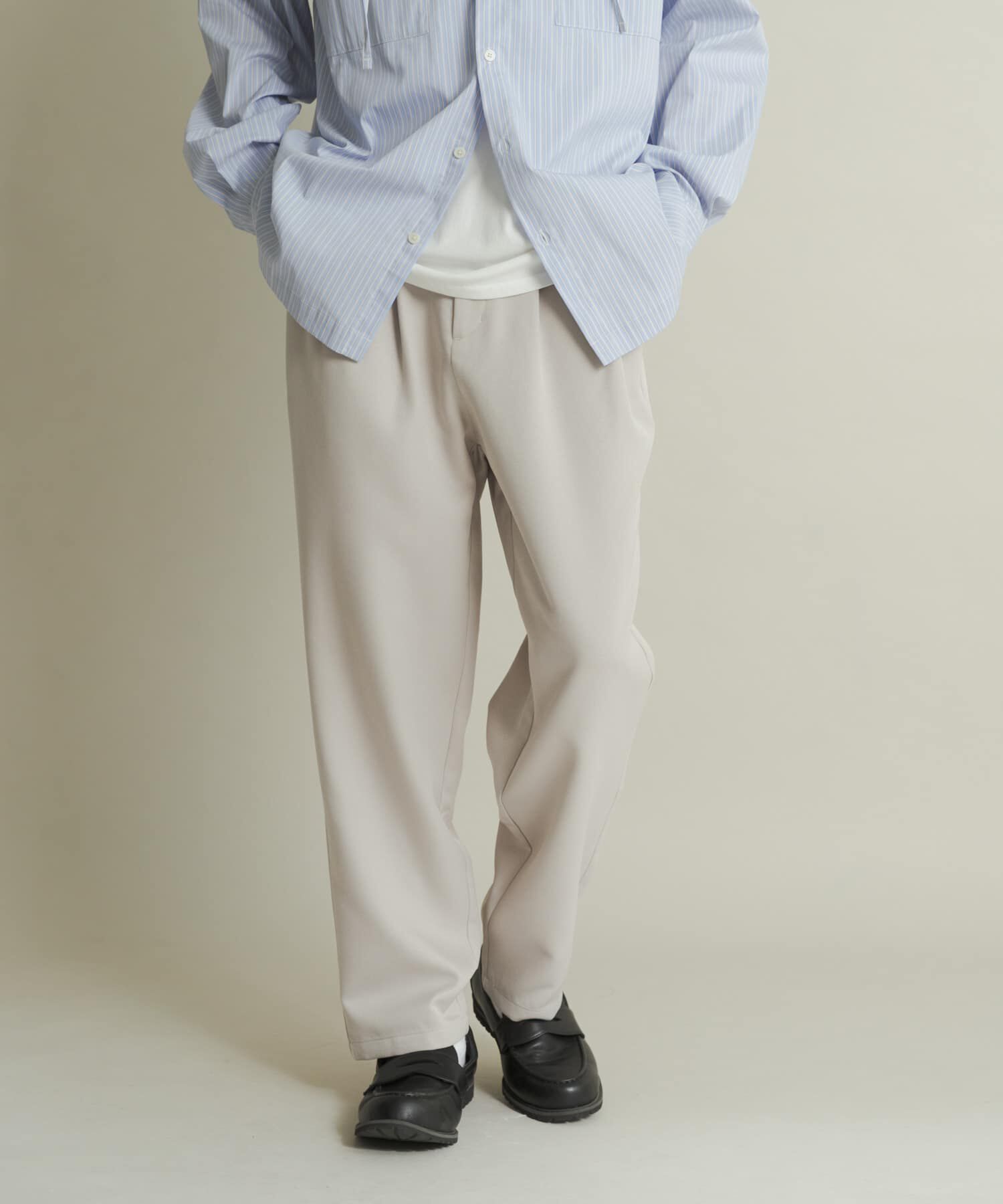 SENSE OF PLACE by URBAN RESEARCH「ウールライクダブルタックテーパードパンツ」|その他|