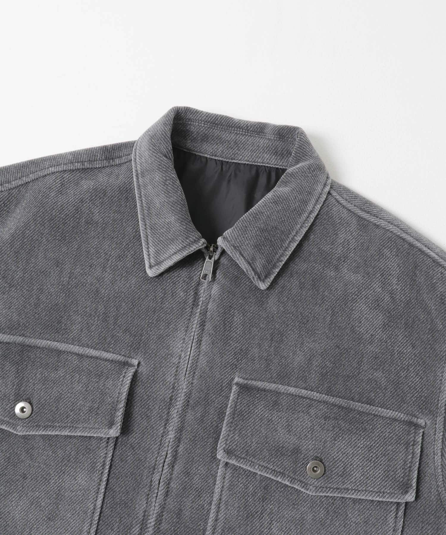 SENSE OF PLACE by URBAN RESEARCH「ヴィンテージツイルZIPブルゾン」|ブルゾン・スタジャン|