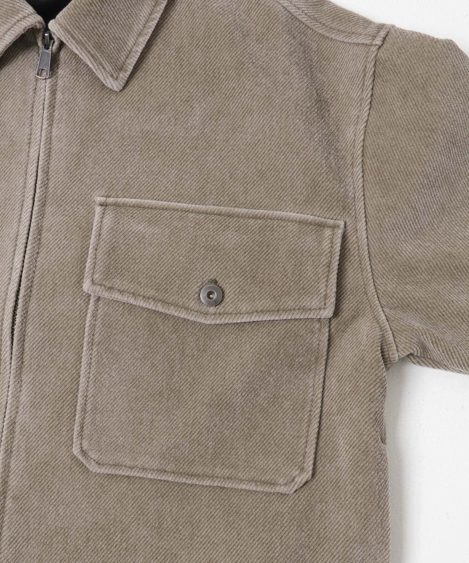 SENSE OF PLACE by URBAN RESEARCH「ヴィンテージツイルZIPブルゾン」|ブルゾン・スタジャン|