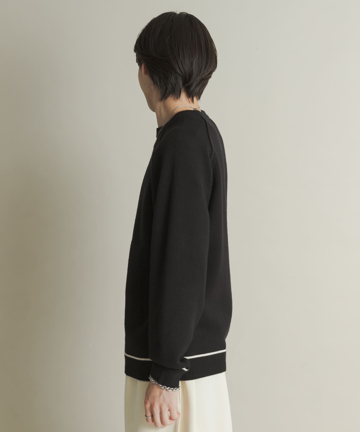 SENSE OF PLACE by URBAN RESEARCH「『一部WEB限定ｶﾗｰ』『洗濯可/毛玉防止』ｽﾄﾚｯﾁﾊｲｼｮｸﾗｲﾝﾆ」|ニット・セーター|