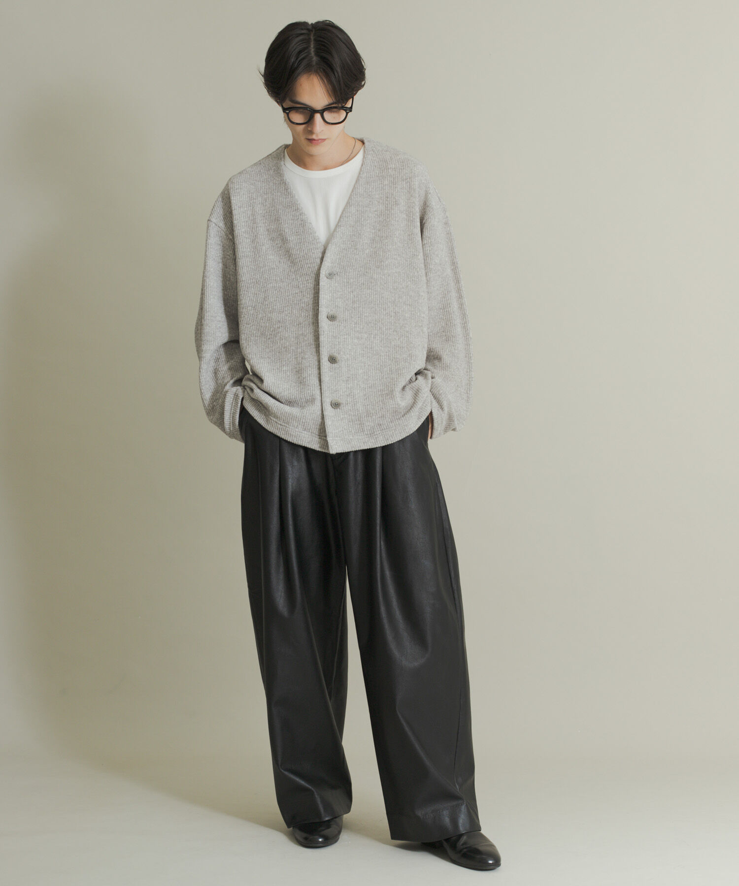 SENSE OF PLACE by URBAN RESEARCH「ウールタッチジャージカーディガン」|カーディガン|