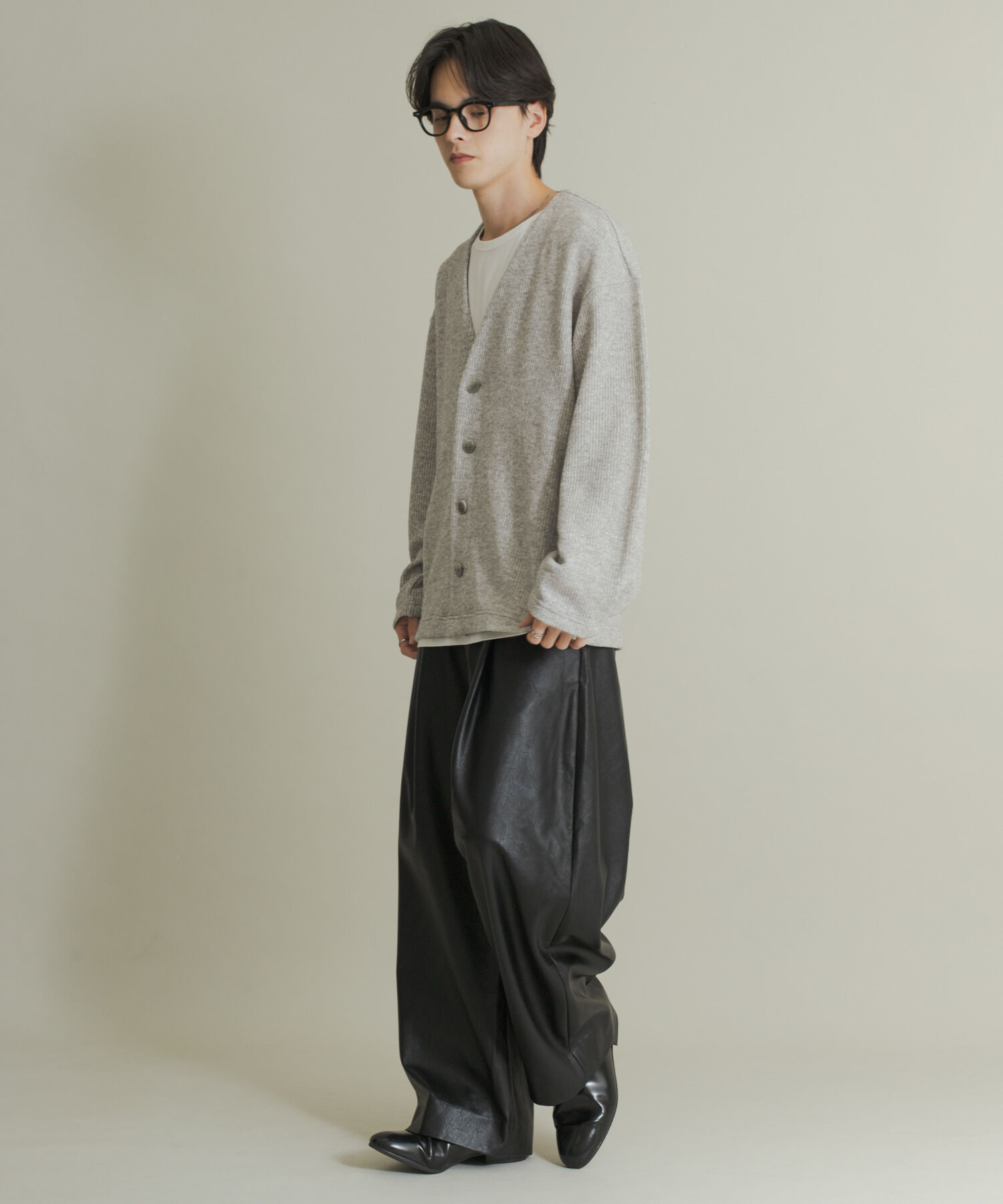 SENSE OF PLACE by URBAN RESEARCH「ウールタッチジャージカーディガン」|カーディガン|