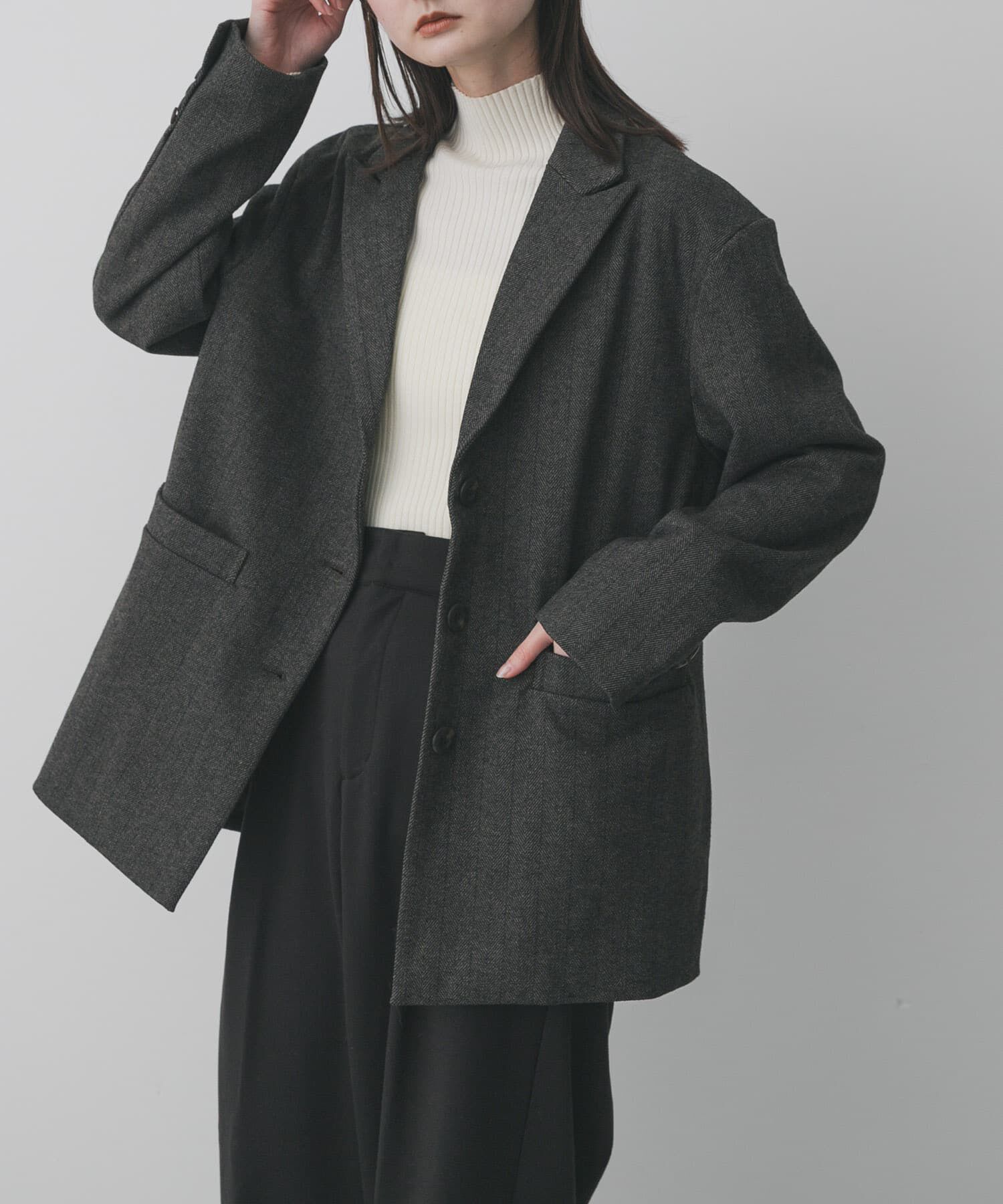 SENSE OF PLACE by URBAN RESEARCH「ジャージーメルトンテーラード」|その他|ブラウン系その他