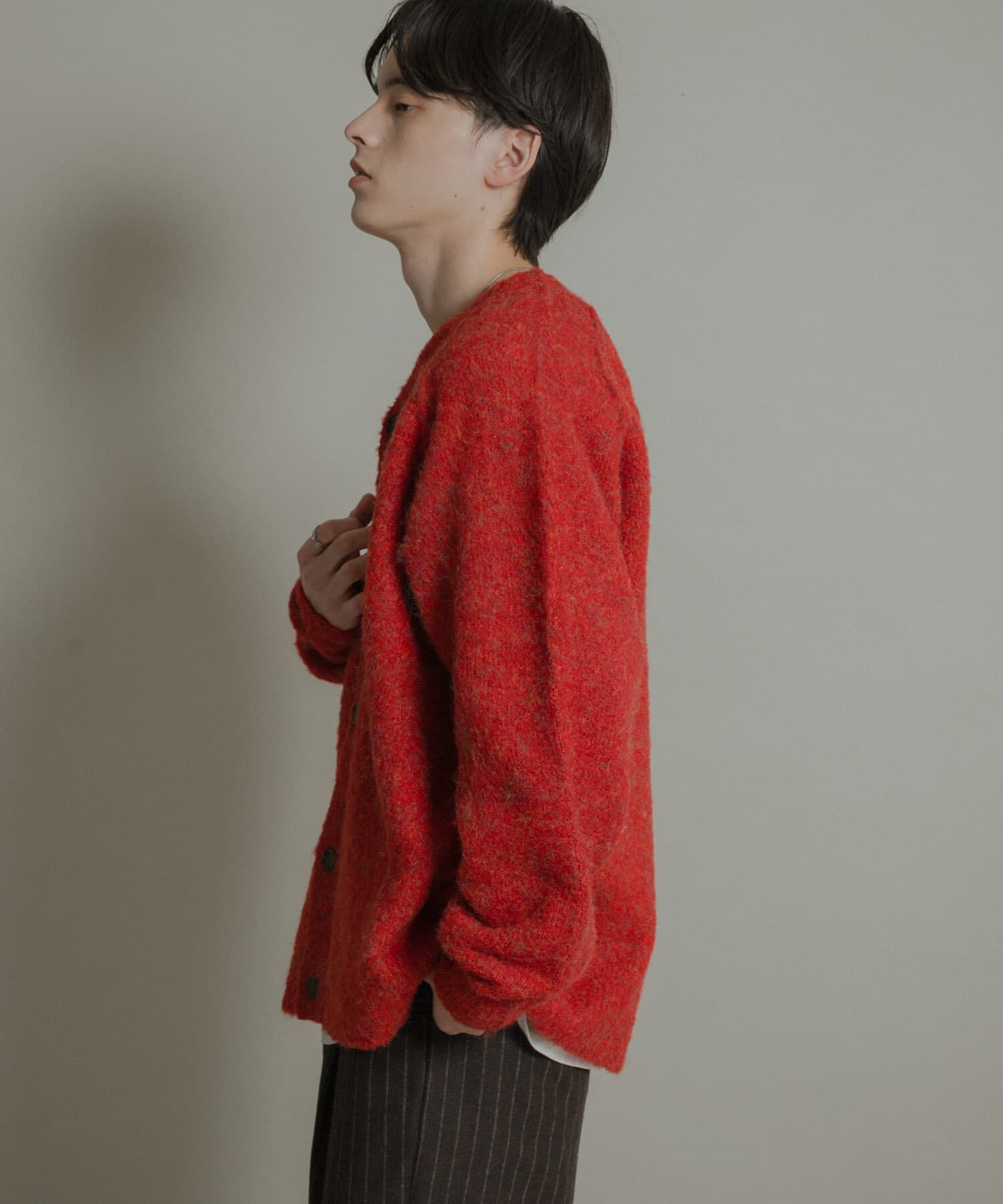 SENSE OF PLACE by URBAN RESEARCH「ブークレVネックカーディガン」|カーディガン|