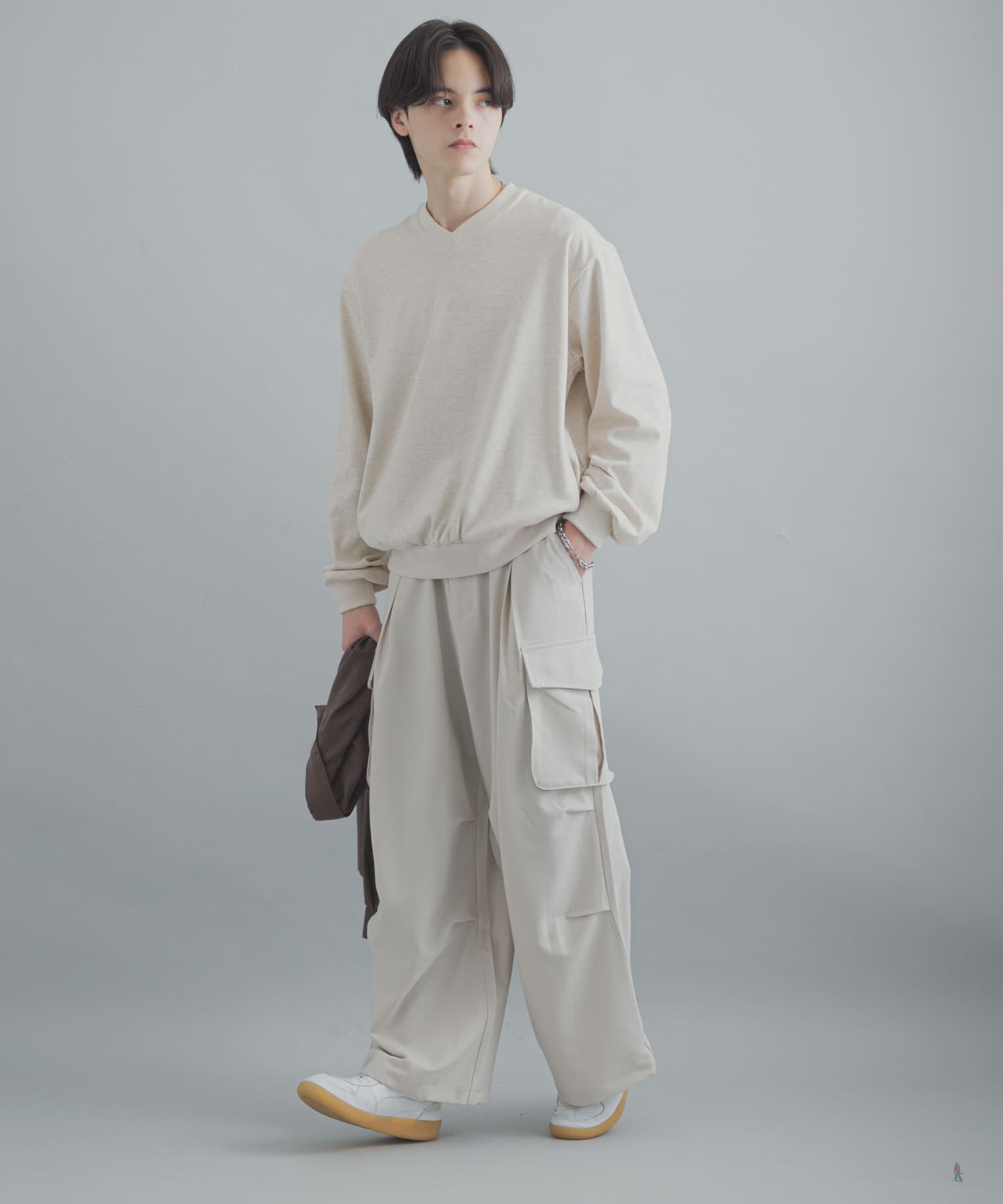 SENSE OF PLACE by URBAN RESEARCH「『ユニセックス』ワイドカーゴパンツ」|その他|