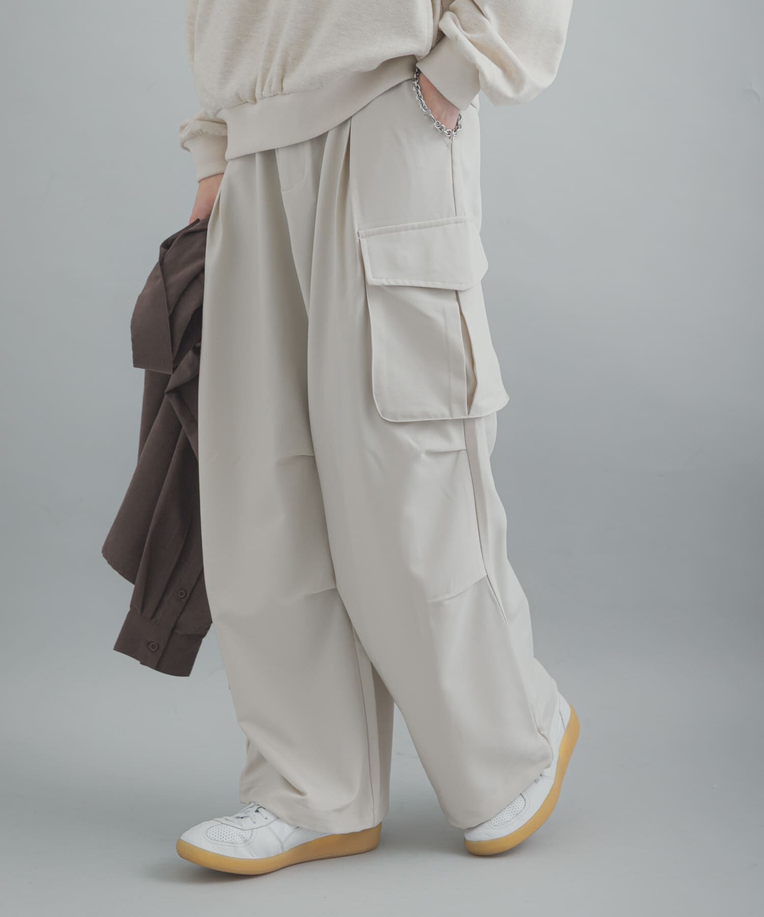 SENSE OF PLACE by URBAN RESEARCH「『ユニセックス』ワイドカーゴパンツ」|その他|