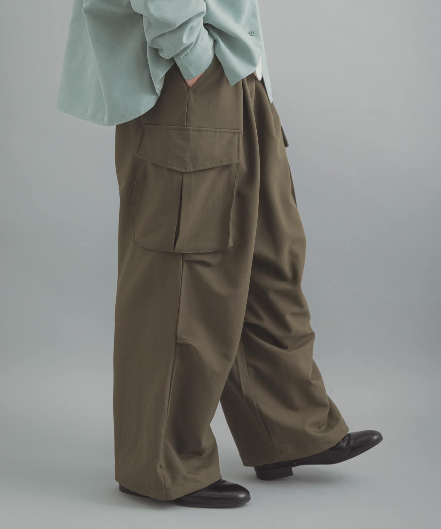 SENSE OF PLACE by URBAN RESEARCH「『ユニセックス』ワイドカーゴパンツ」|その他|