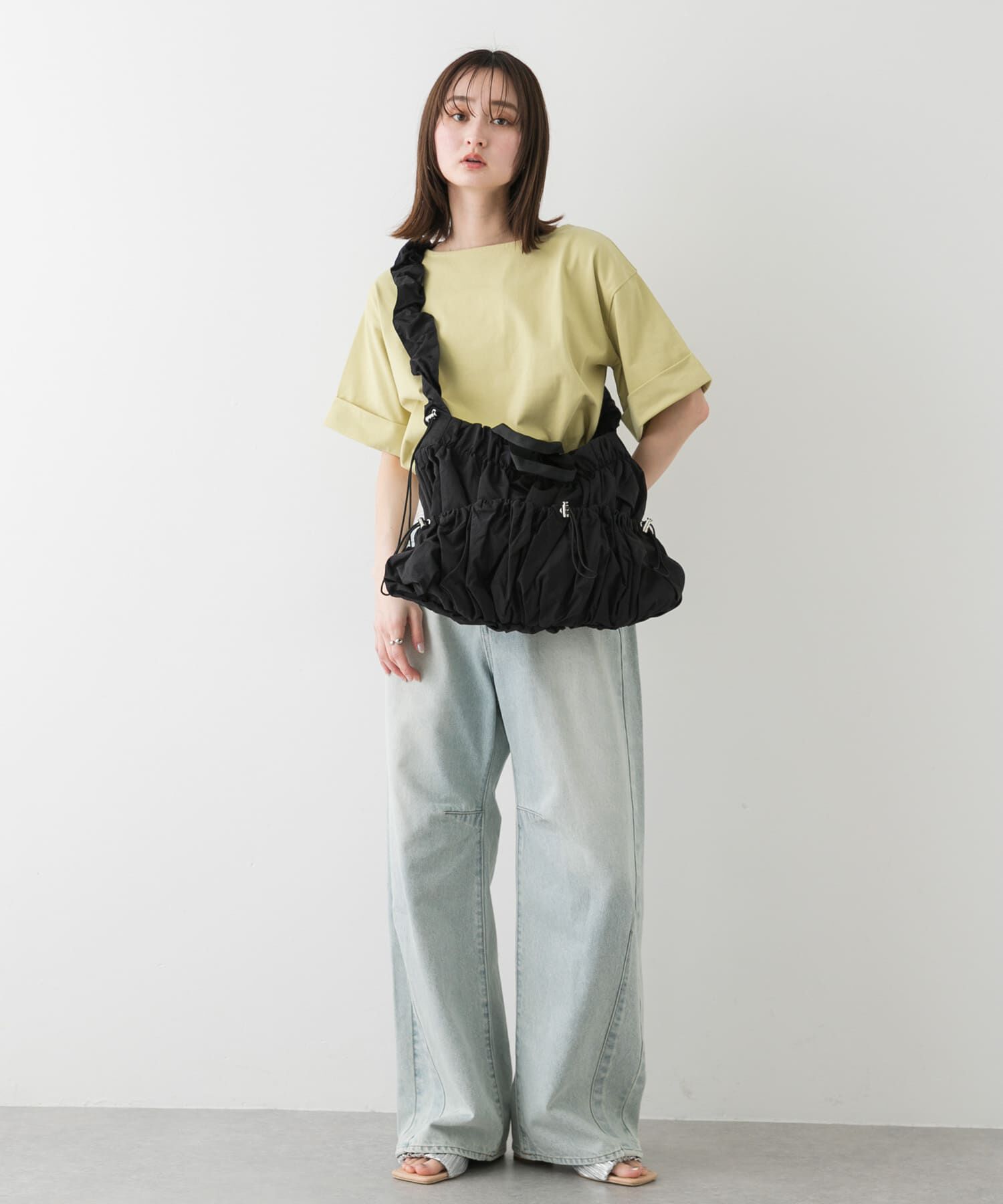 SENSE OF PLACE by URBAN RESEARCH「『UR TECH』ロールスリーブTシャツ(半袖)」|Tシャツ・カットソー|