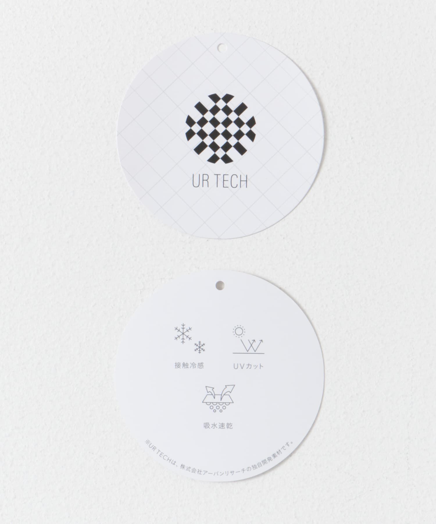 SENSE OF PLACE by URBAN RESEARCH「『UR TECH』ロールスリーブTシャツ(半袖)」|Tシャツ・カットソー|