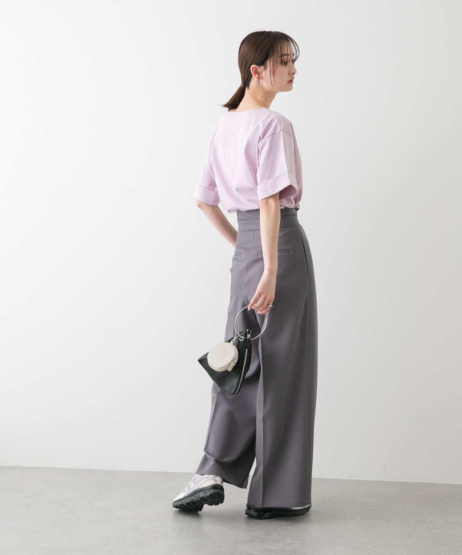 SENSE OF PLACE by URBAN RESEARCH「『UR TECH』ロールスリーブTシャツ(半袖)」|Tシャツ・カットソー|