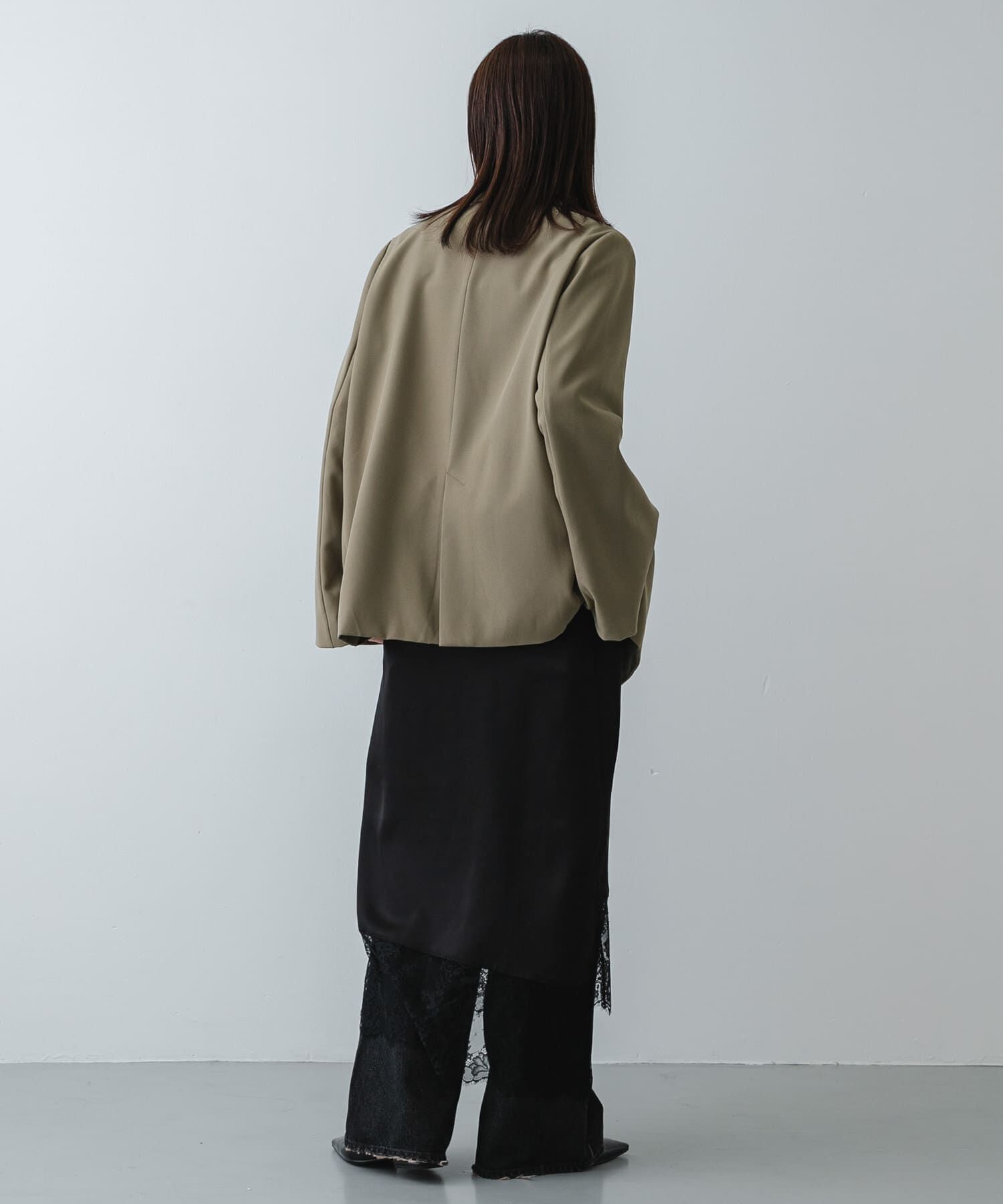 SENSE OF PLACE by URBAN RESEARCH「アシメレースヘムスカート」|スカート|