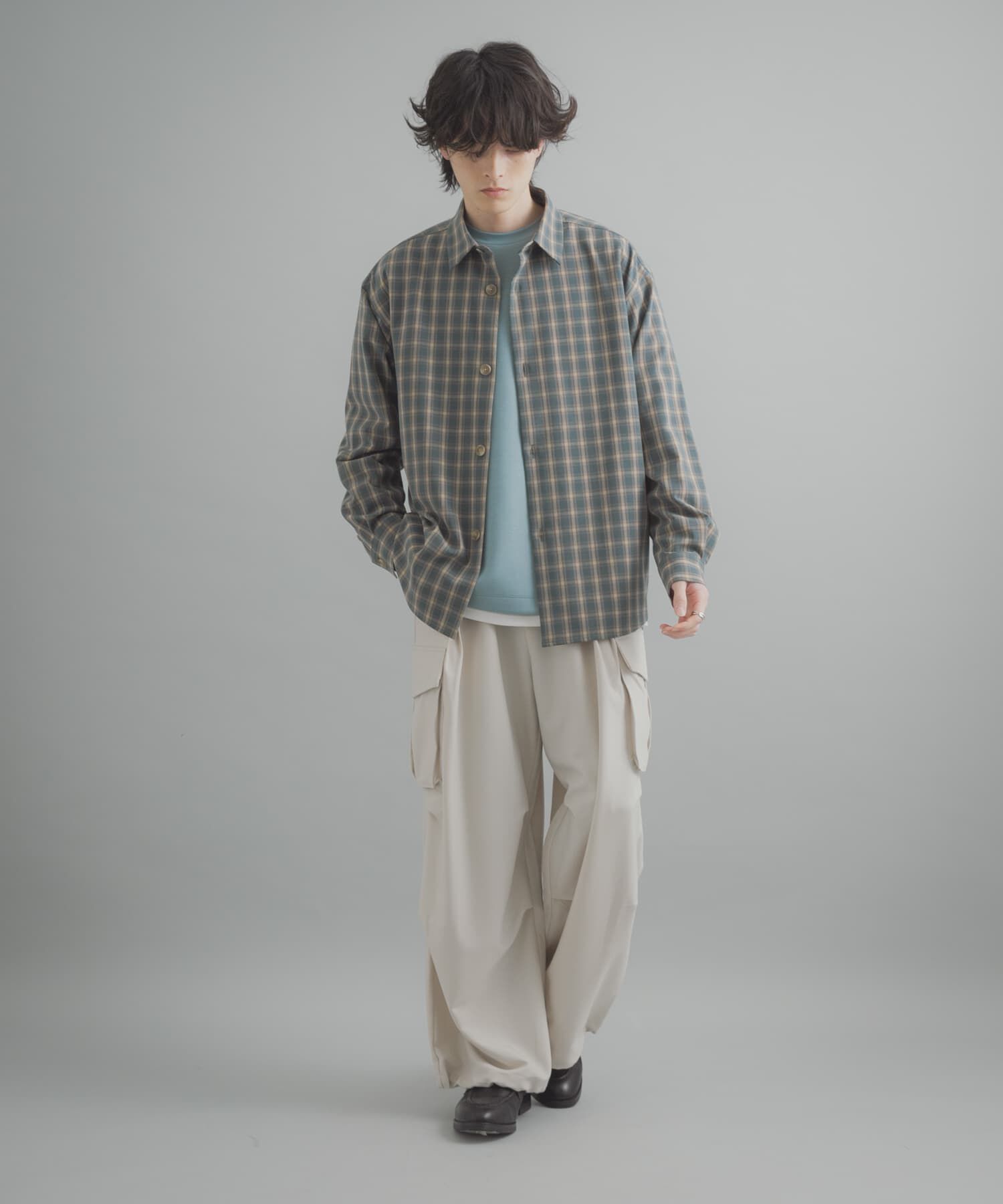 SENSE OF PLACE by URBAN RESEARCH「『ユニセックス』『イージーケア』カラールーズシャツ」|シャツ・ブラウス|