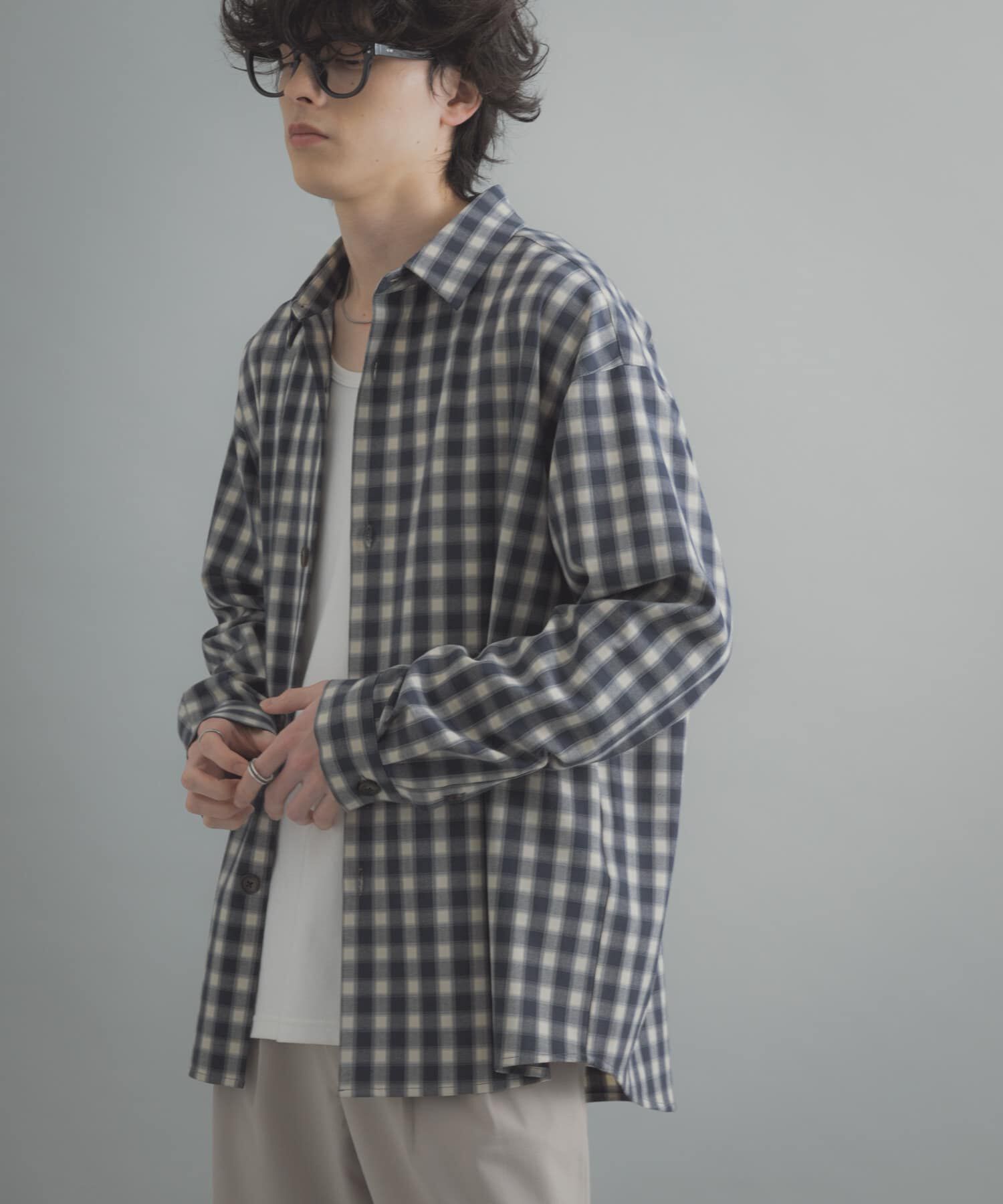 SENSE OF PLACE by URBAN RESEARCH「『ユニセックス』『イージーケア』カラールーズシャツ」|シャツ・ブラウス|