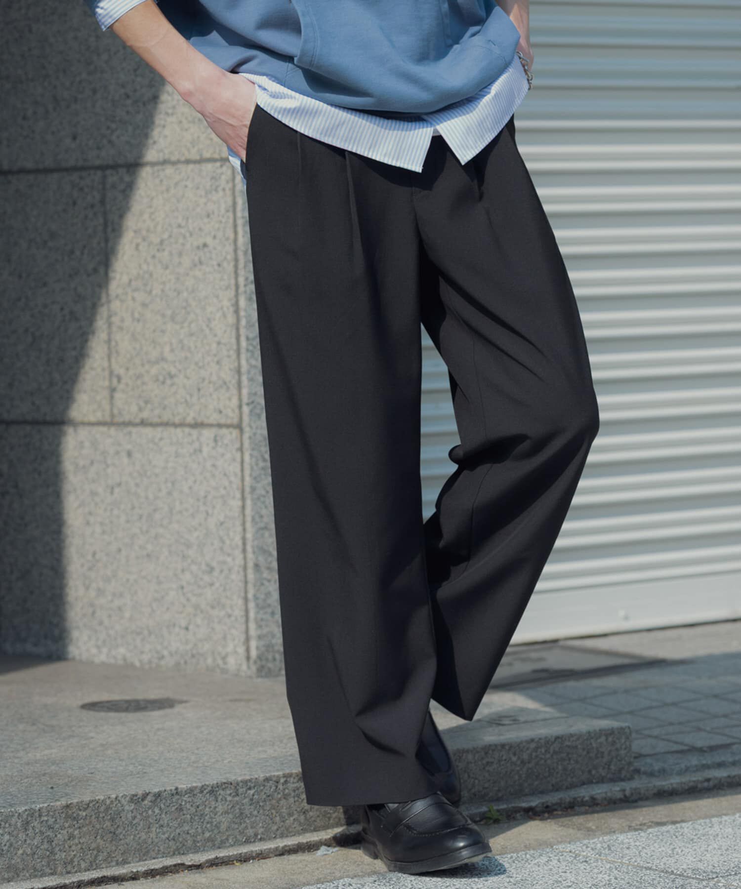 SENSE OF PLACE by URBAN RESEARCH「ダブルタックワイドパンツ」|その他|