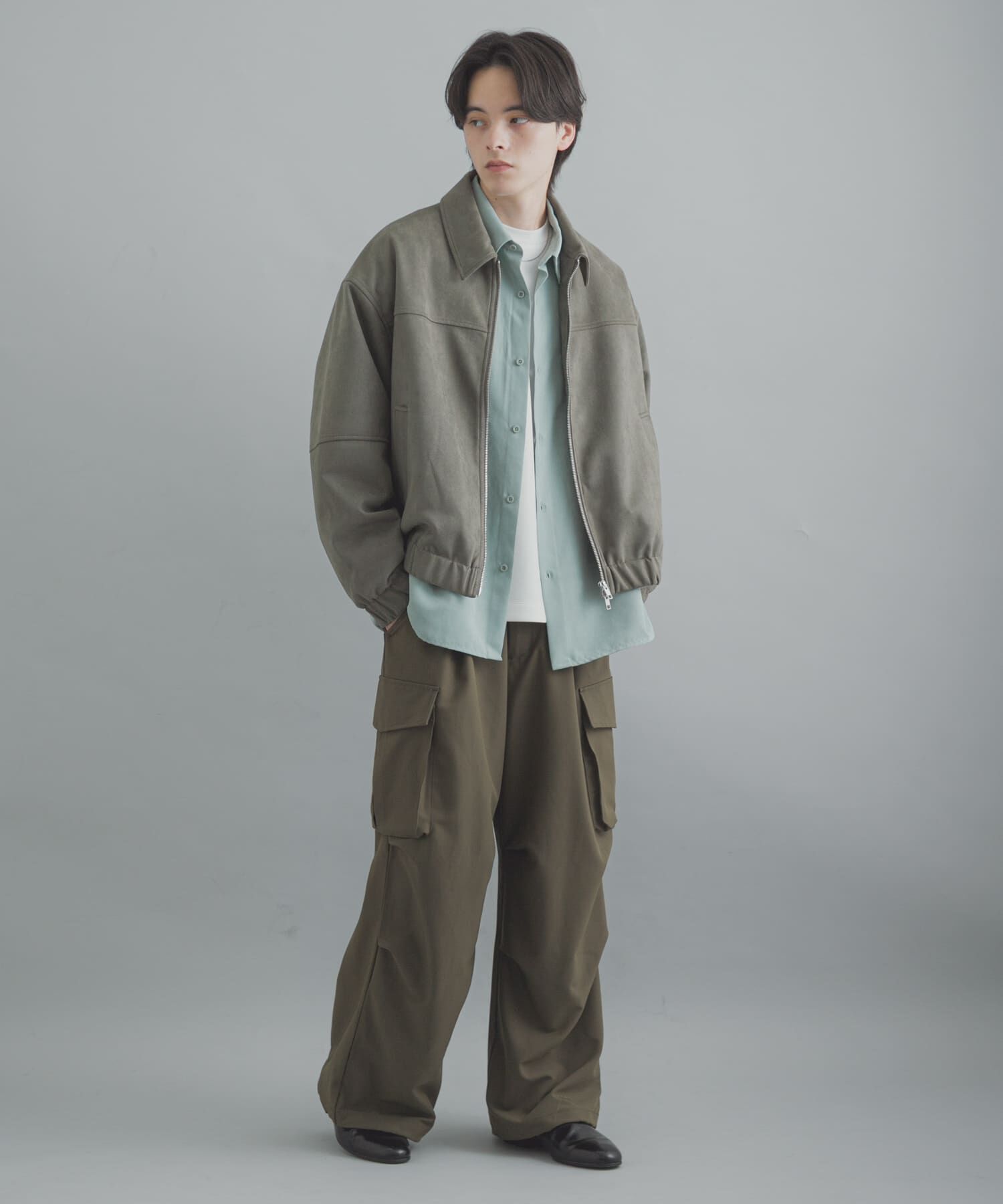 SENSE OF PLACE by URBAN RESEARCH「F/S ZIPブルゾン」|ブルゾン・スタジャン|