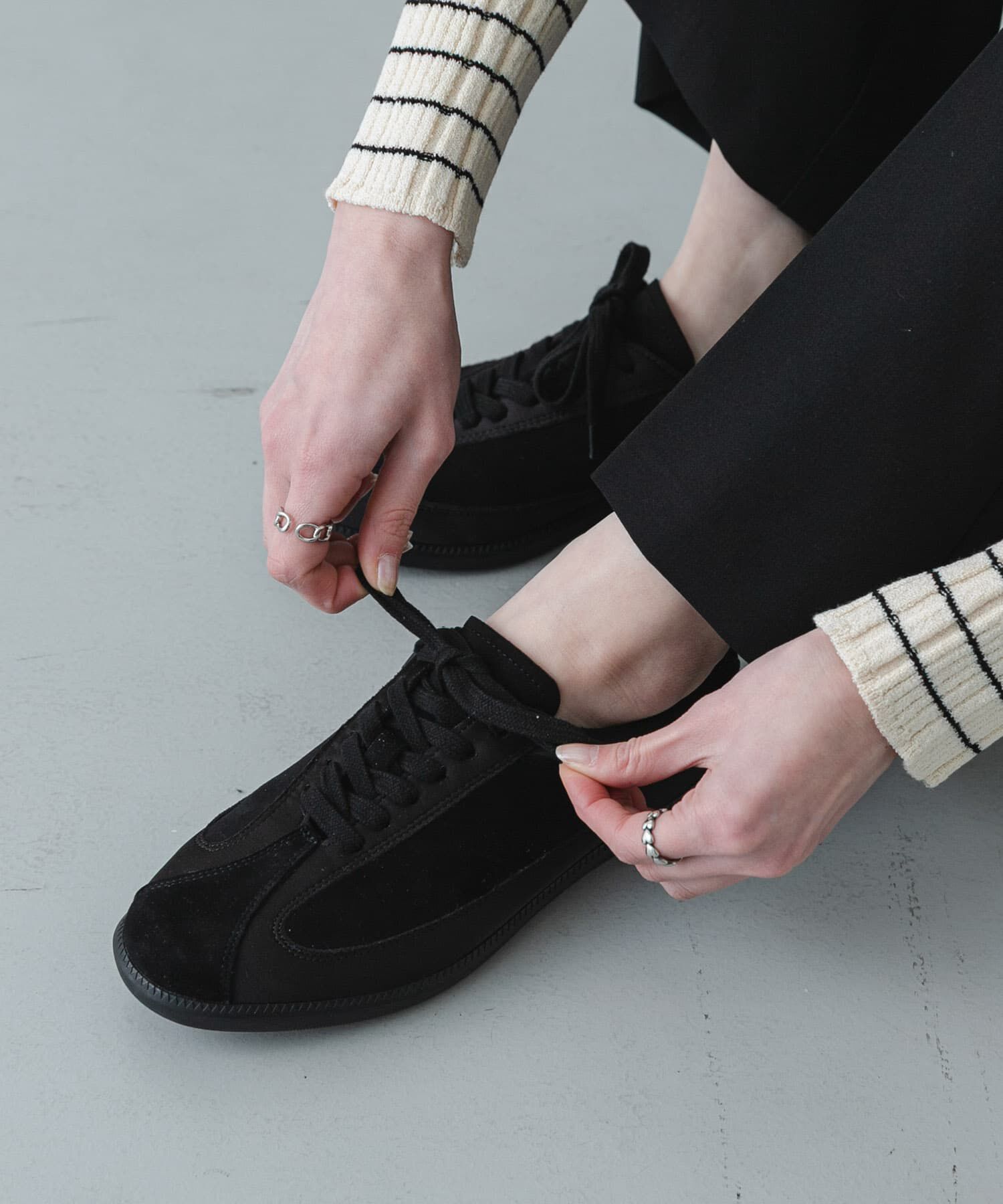 SENSE OF PLACE by URBAN RESEARCH「『抗菌/消臭』コンビジャーマントレーナースニーカー」|スニーカー|