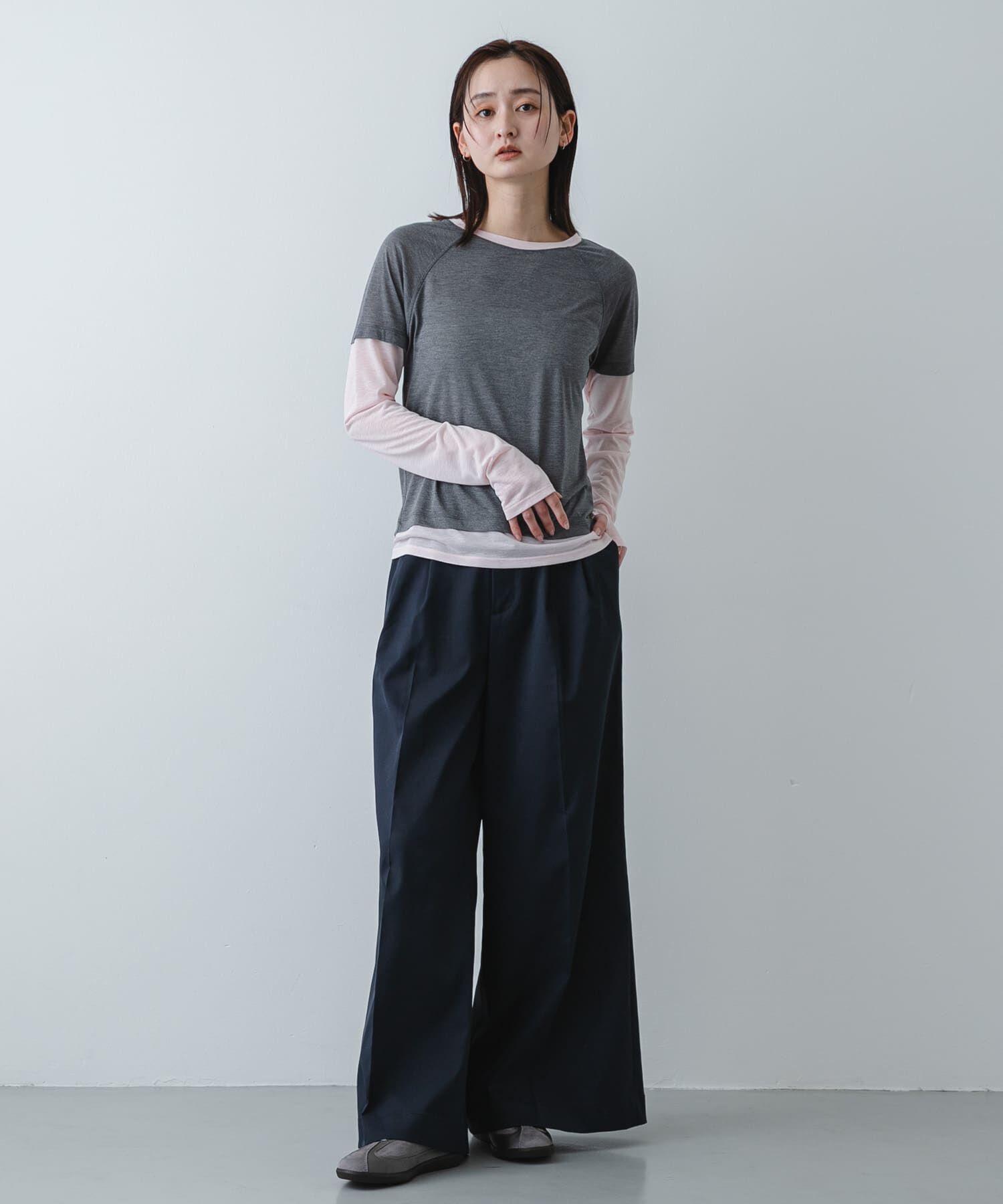 SENSE OF PLACE by URBAN RESEARCH「『抗菌/消臭』コンビジャーマントレーナースニーカー」|スニーカー|