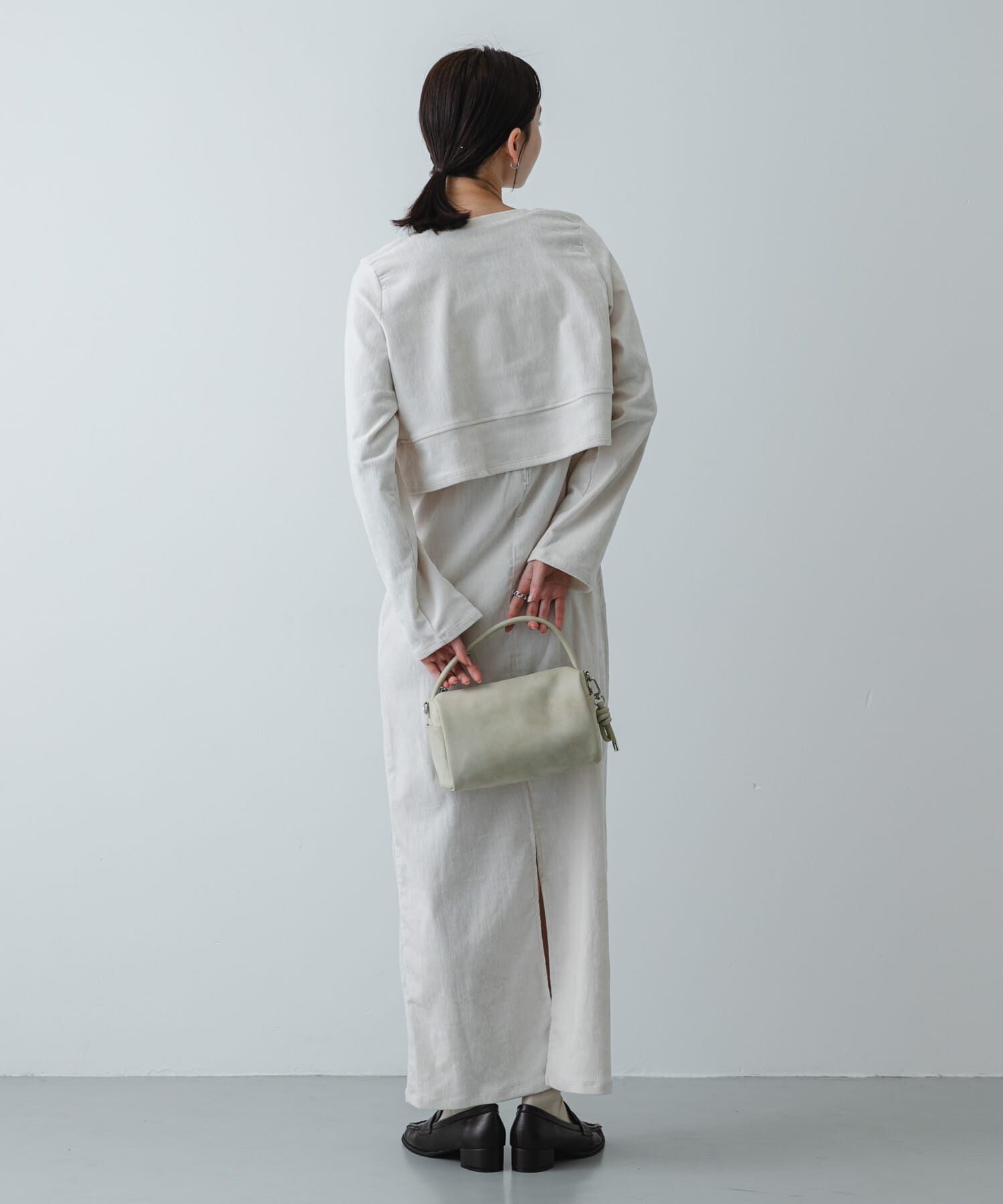 SENSE OF PLACE by URBAN RESEARCH「ラウンドスクエアソフトバッグ」|ハンドバッグ|