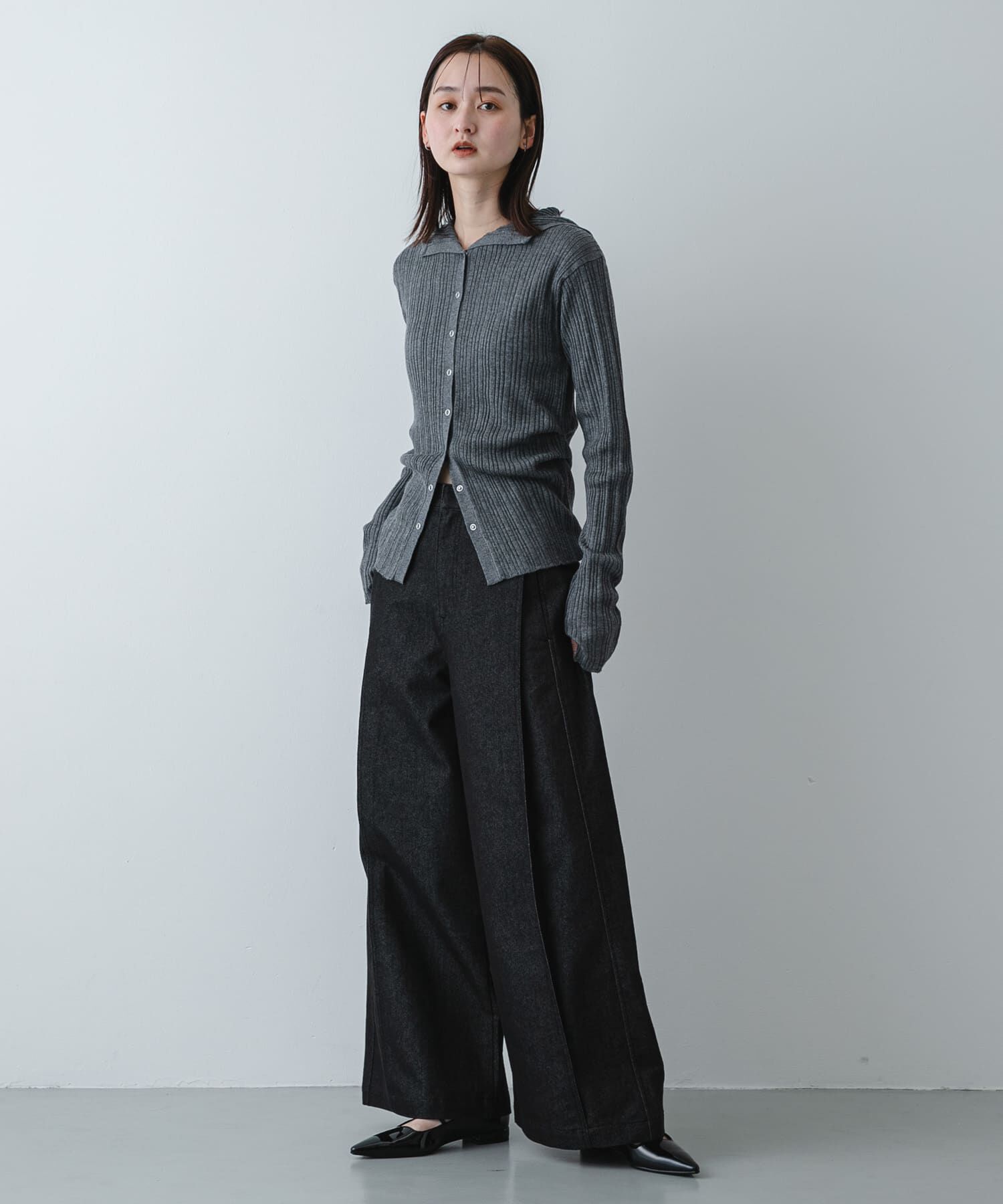 SENSE OF PLACE by URBAN RESEARCH「デニムライクスラックス」|デニム|