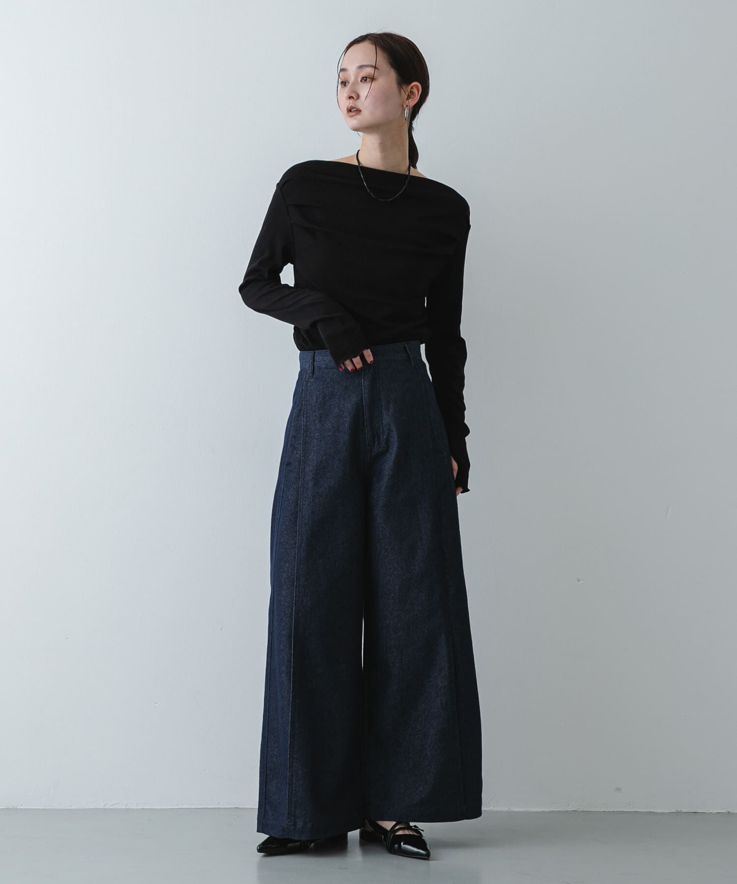 SENSE OF PLACE by URBAN RESEARCH「デニムライクスラックス」|デニム|