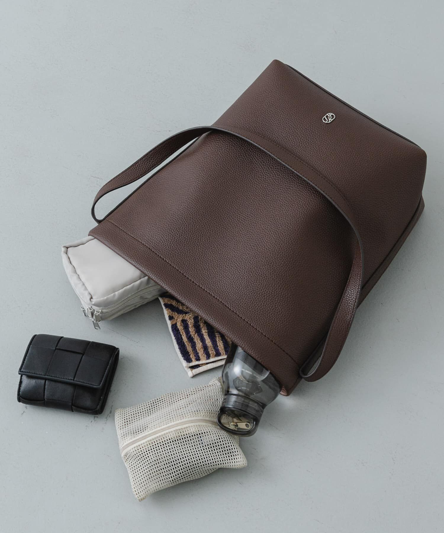 SENSE OF PLACE by URBAN RESEARCH「バケツバッグ」|ショルダー・メッセンジャー|ブラウン