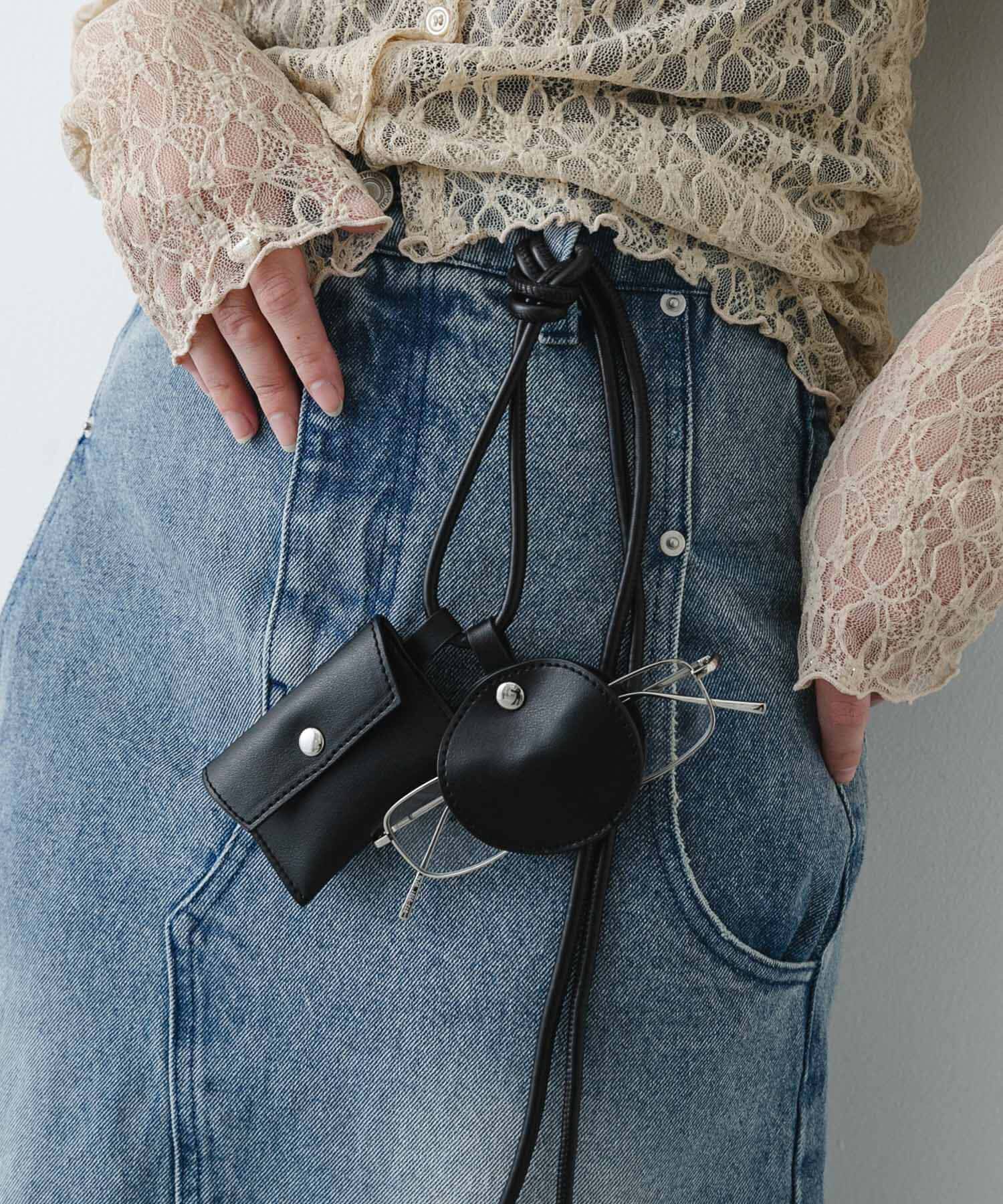 SENSE OF PLACE by URBAN RESEARCH「コンビカラーポーチツキベルト」|ベルト|