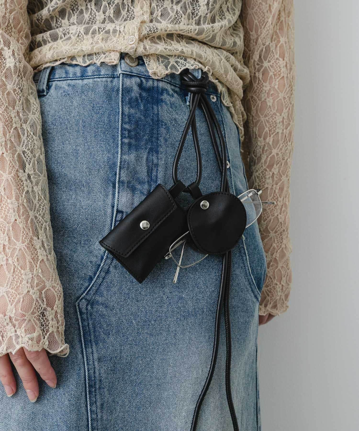 SENSE OF PLACE by URBAN RESEARCH「コンビカラーポーチツキベルト」|ベルト|