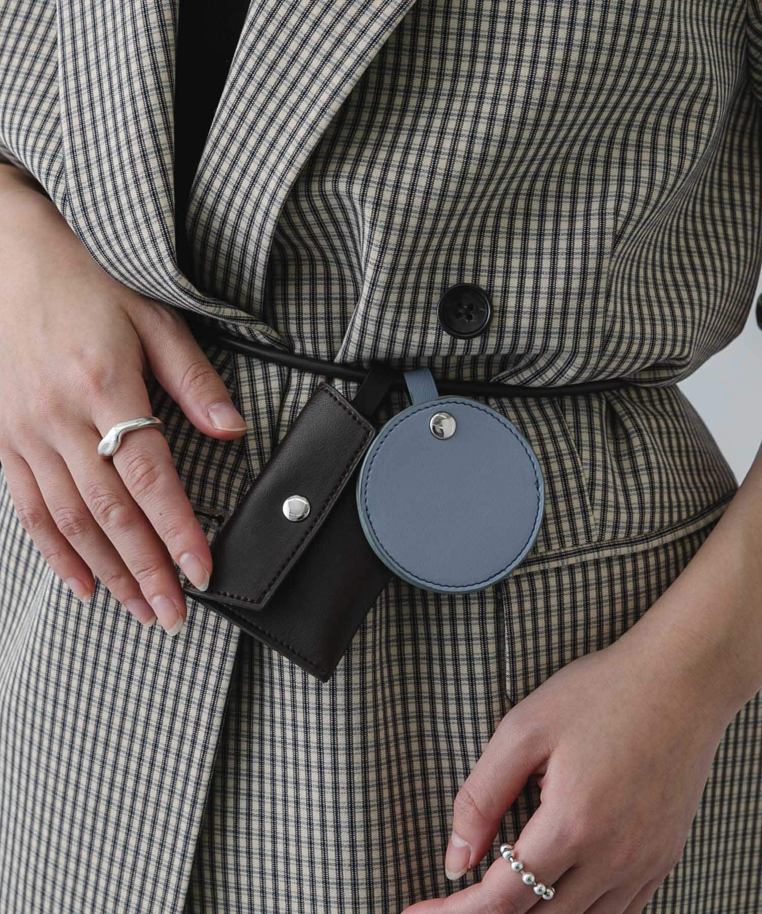 SENSE OF PLACE by URBAN RESEARCH「コンビカラーポーチツキベルト」|ベルト|ブラウン