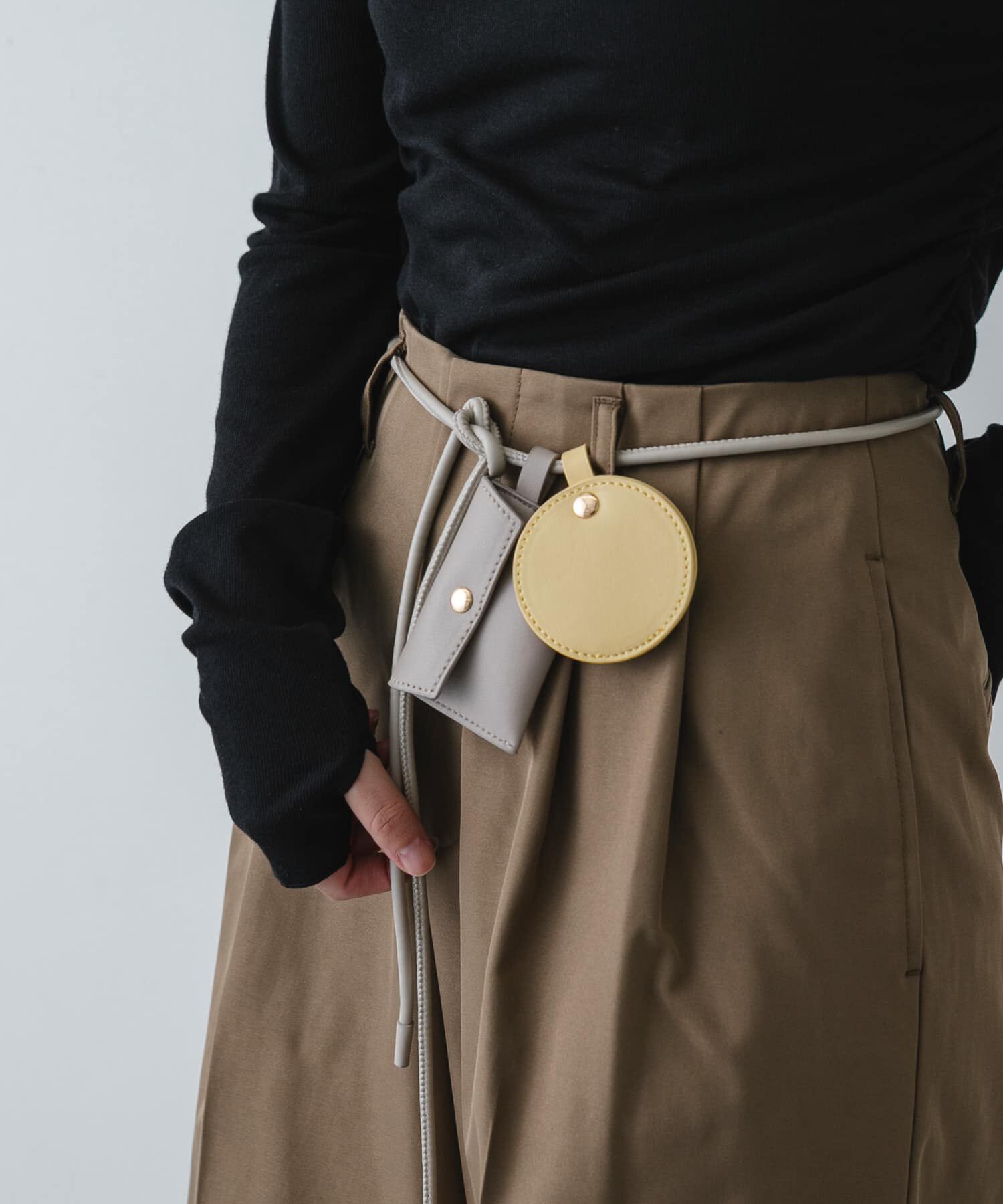 SENSE OF PLACE by URBAN RESEARCH「コンビカラーポーチツキベルト」|ベルト|