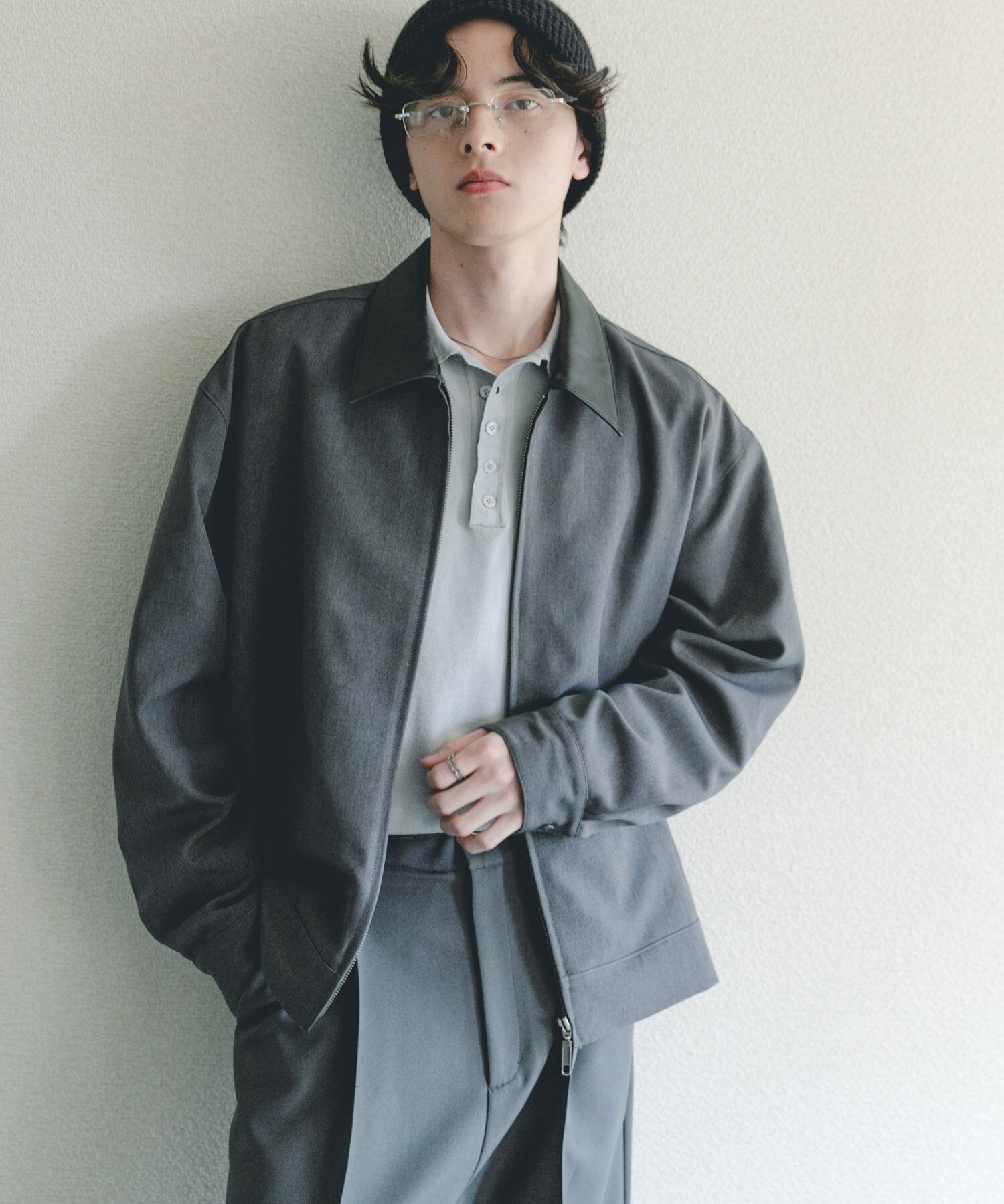 SENSE OF PLACE by URBAN RESEARCH「FLカラージップブルゾン」|ブルゾン・スタジャン|