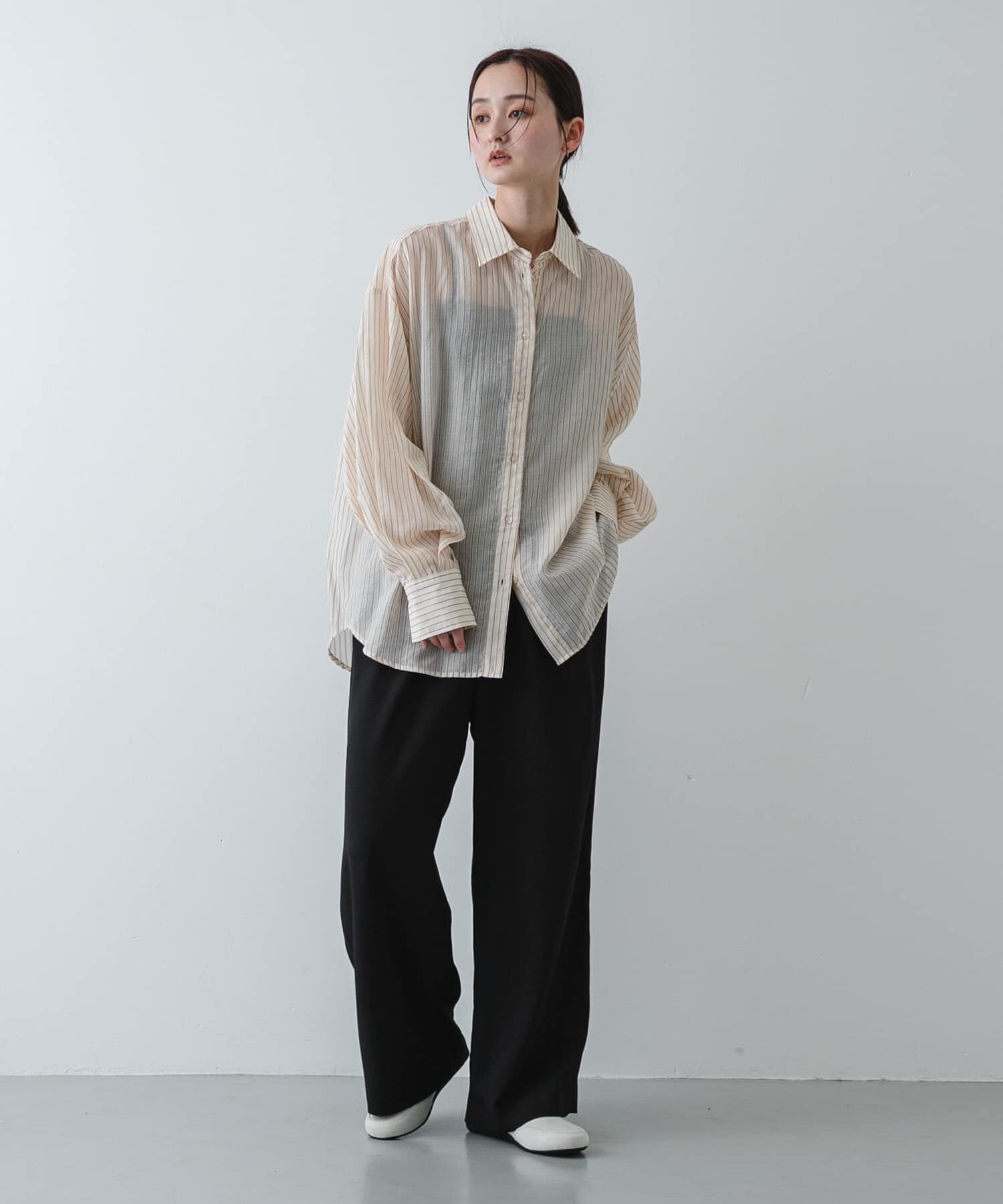 SENSE OF PLACE by URBAN RESEARCH「フラットソールバレエスニーカー」|バレエシューズ|