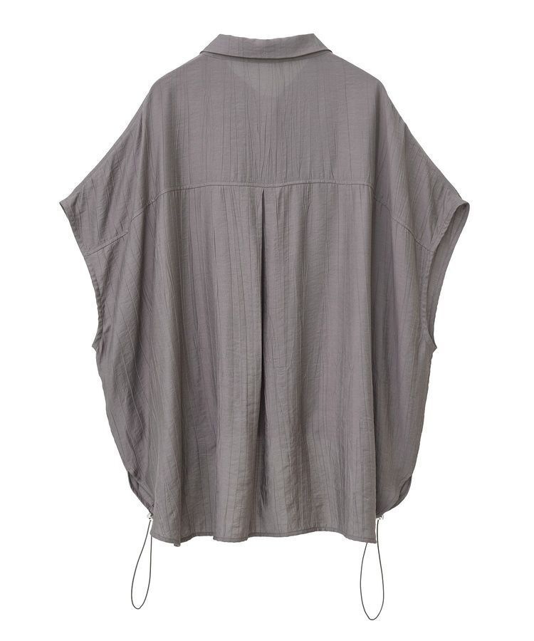 earth music&ecology「裾ドロストフレンチスリーブシャツ」|シャツ・ブラウス|