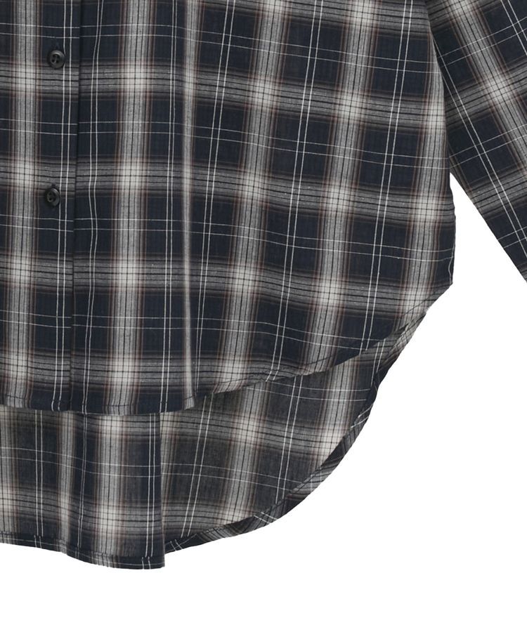 earth music&ecology「マルチウェイチェックシャツ」|シャツ・ブラウス|