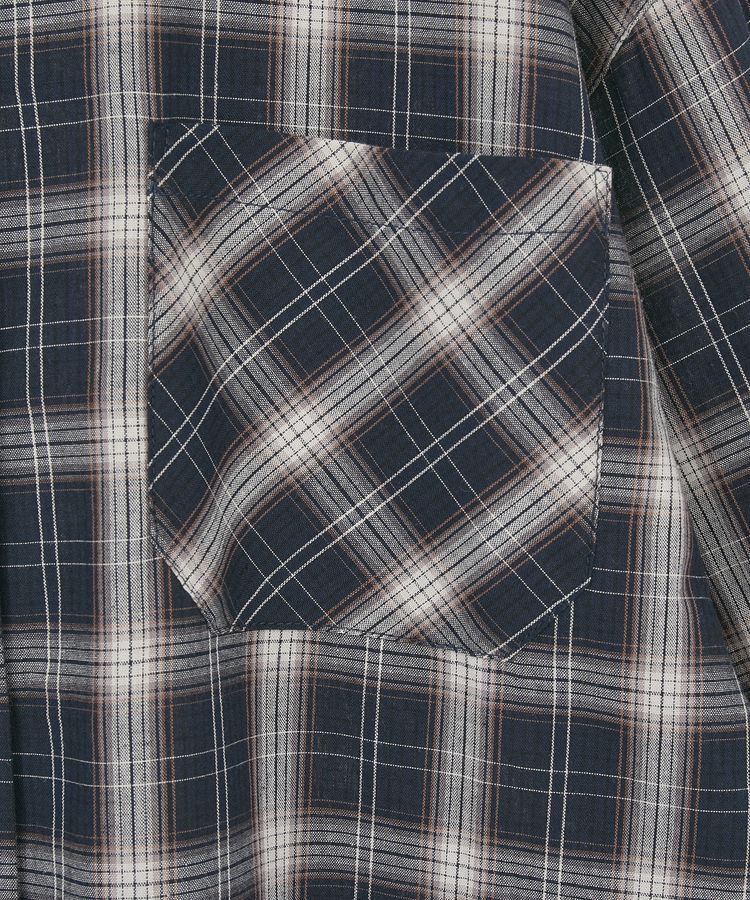 earth music&ecology「マルチウェイチェックシャツ」|シャツ・ブラウス|