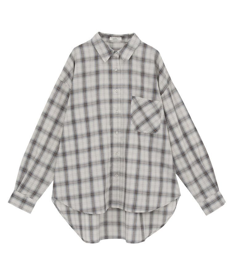 earth music&ecology「マルチウェイチェックシャツ」|シャツ・ブラウス|