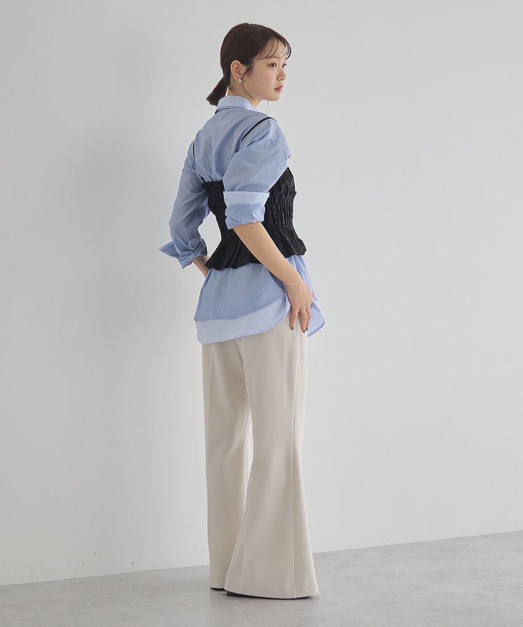 earth music&ecology「シャーリングビスチェ」|ベスト・ジレ|