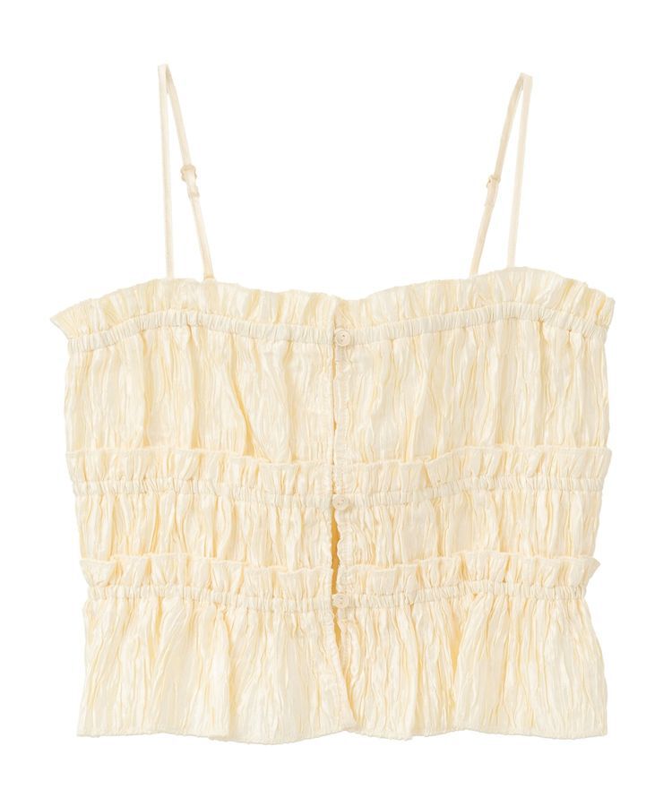 earth music&ecology「シャーリングビスチェ」|ベスト・ジレ|