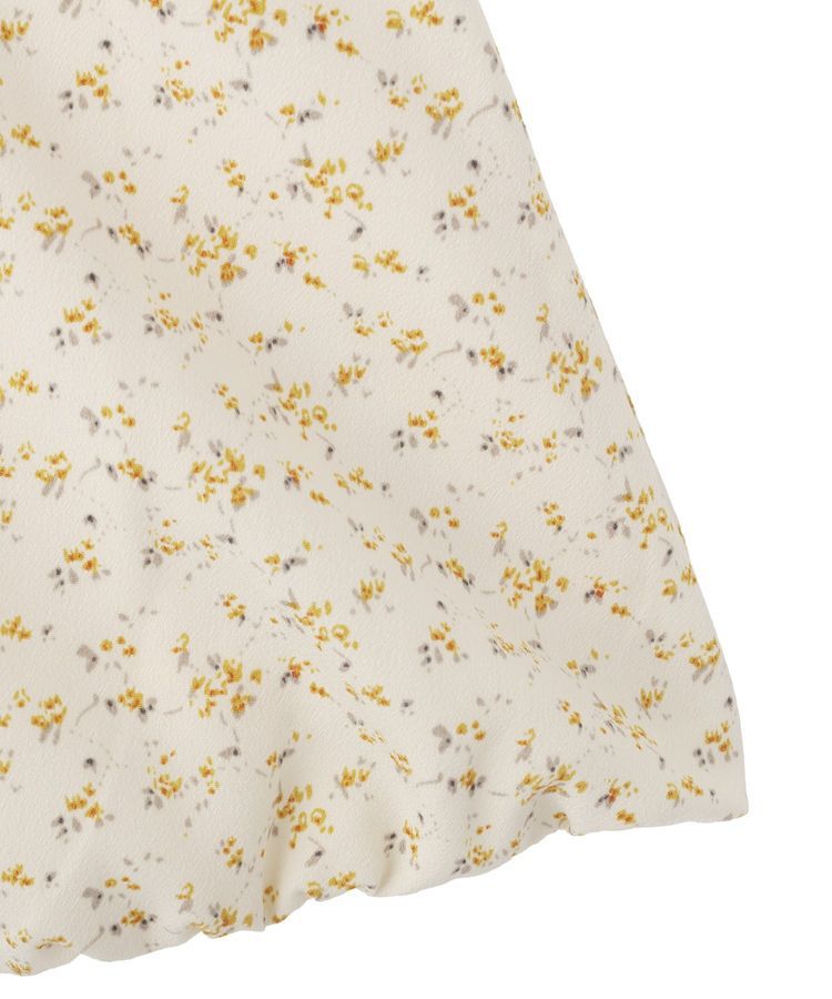 earth music&ecology「フラワーペプラムビスチェ」|ベスト・ジレ|