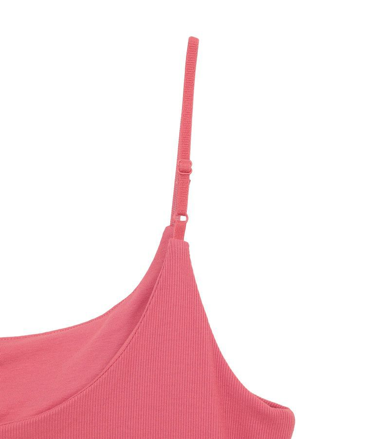 AMERICAN HOLIC「【カップ付き】細リブキャミソール」|インナー|