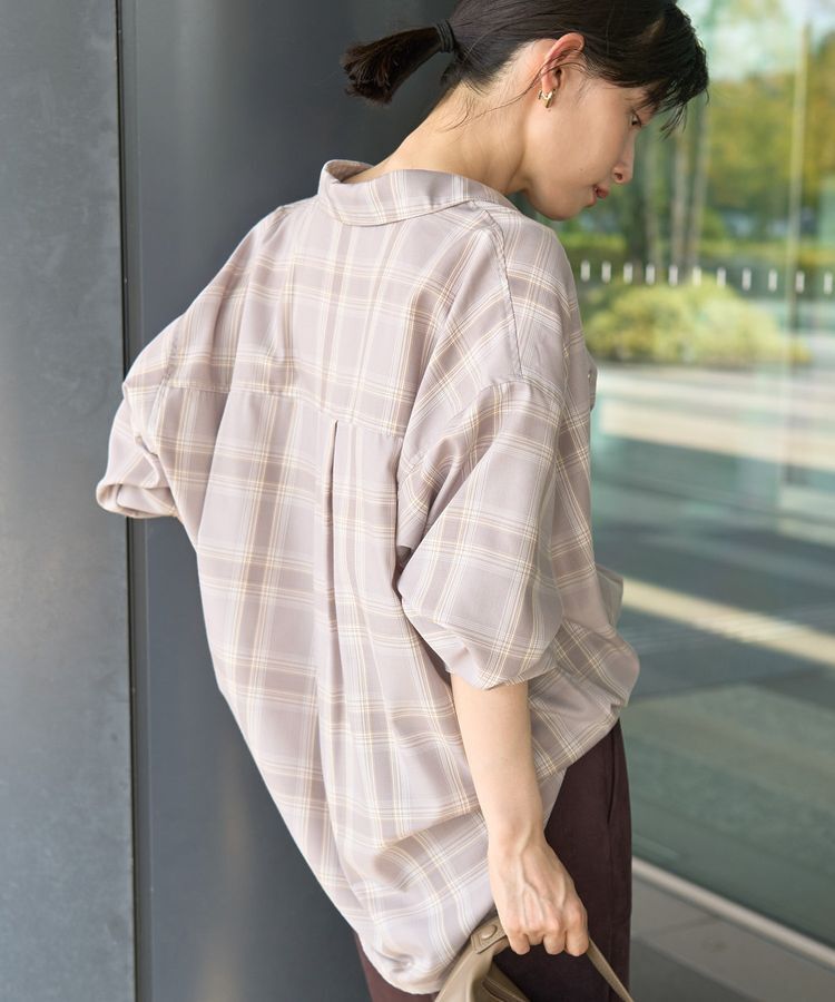 AMERICAN HOLIC「イージーケアチェックシャツ【360&deg;着こなしシャツ】」|シャツ・ブラウス|