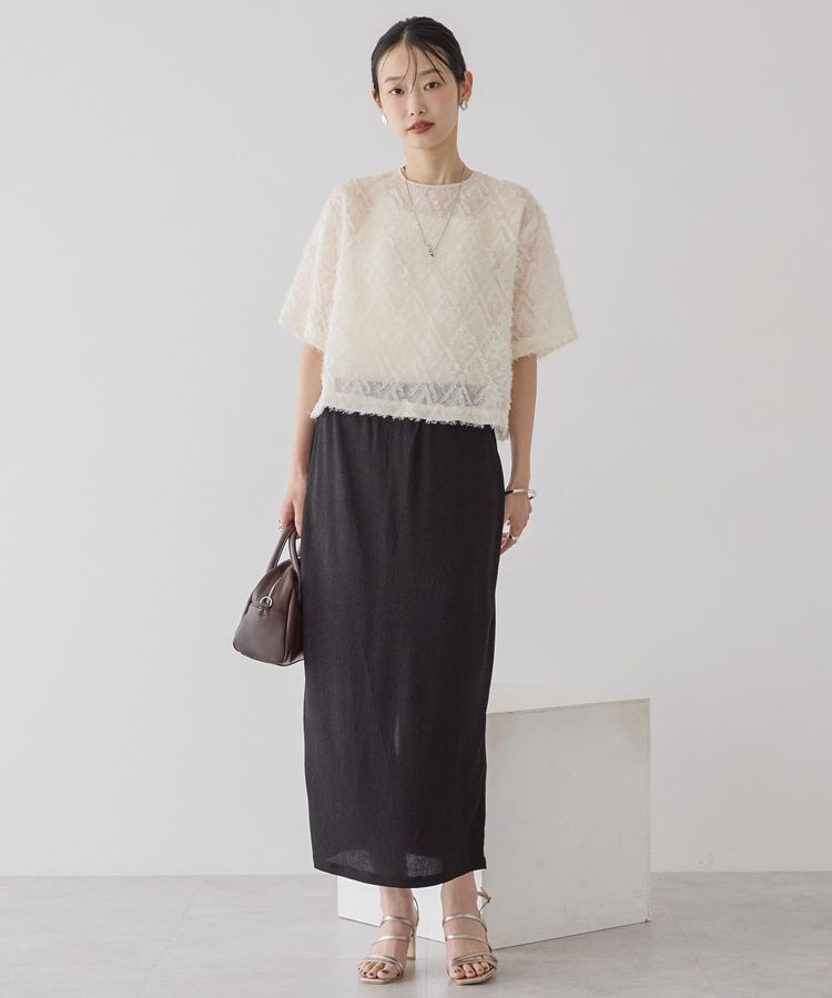 AMERICAN HOLIC「アソートシャーリングタイトスカート」|スカート|