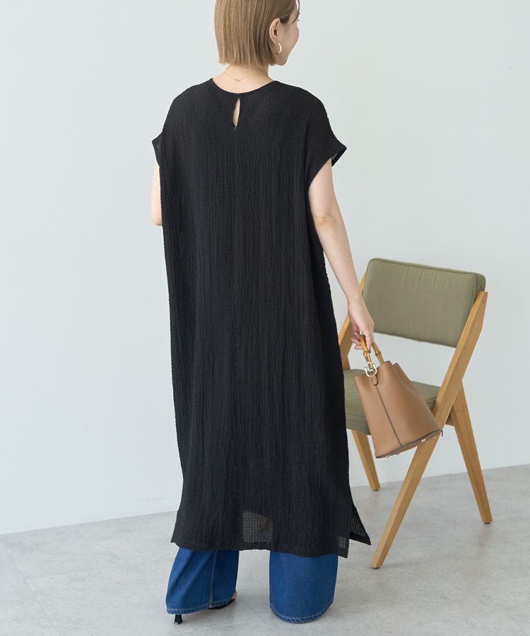 AMERICAN HOLIC「ポコポコノースリーブワンピース【インナー付き】」|ワンピース|