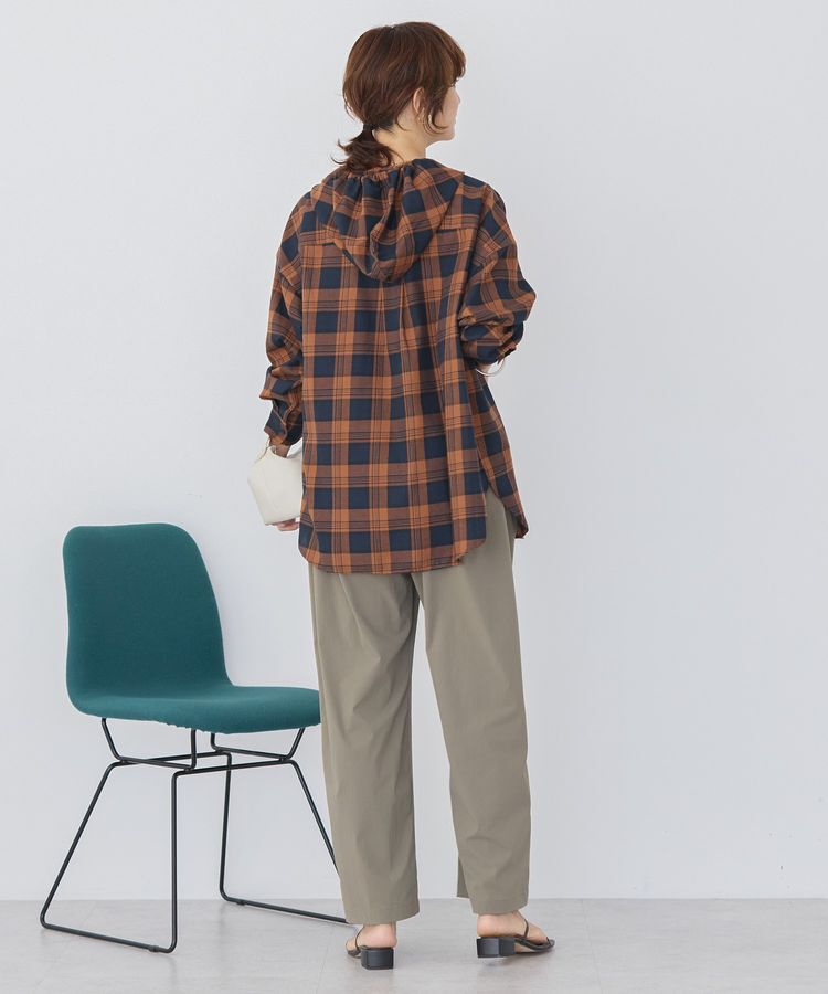 AMERICAN HOLIC「チェックフードシャツ」|シャツ・ブラウス|