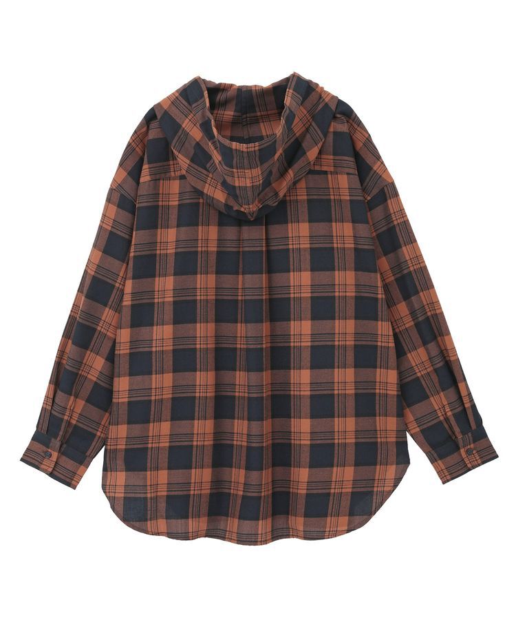 AMERICAN HOLIC「チェックフードシャツ」|シャツ・ブラウス|