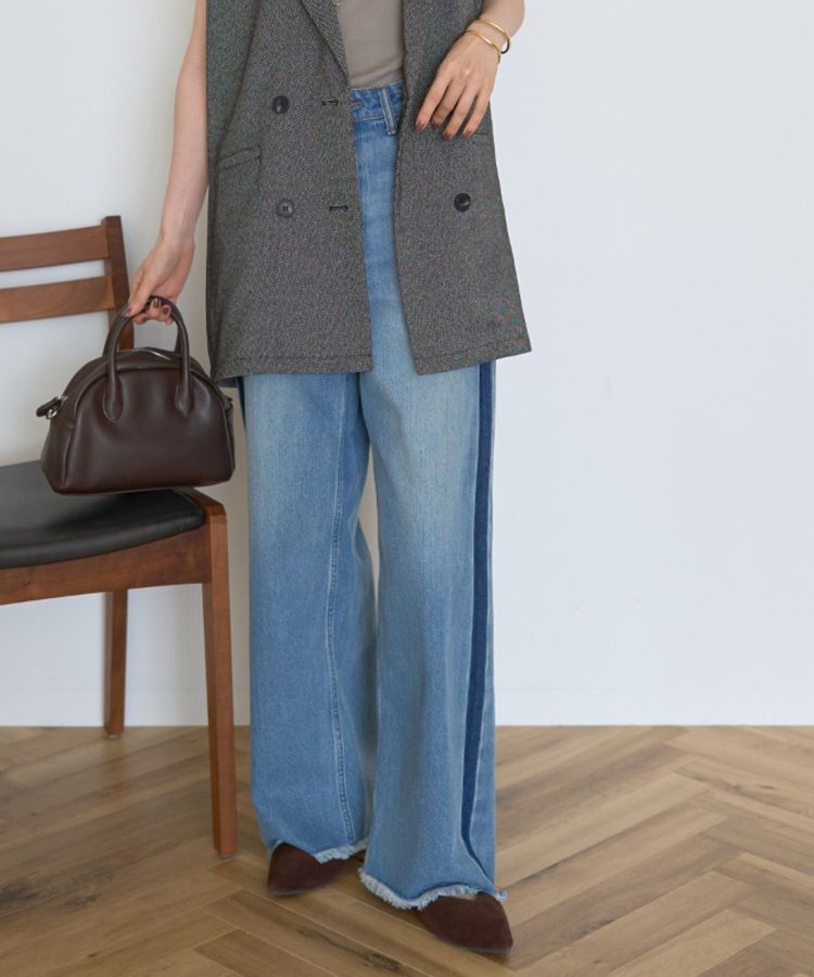 AMERICAN HOLIC「サイドラインデニム」|デニム|