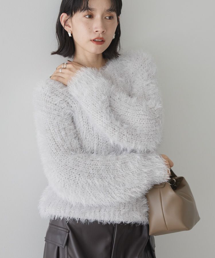 AMERICAN HOLIC「シャギーニットプルオーバー」|ニット・セーター|