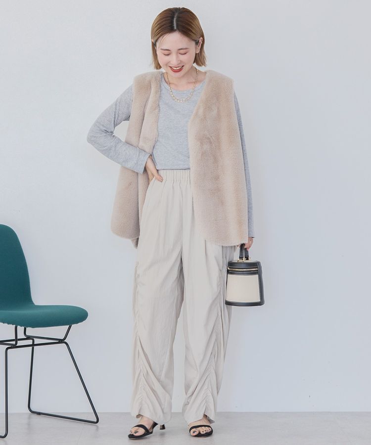 AMERICAN HOLIC「シアーリブプルオーバー」|Tシャツ・カットソー|