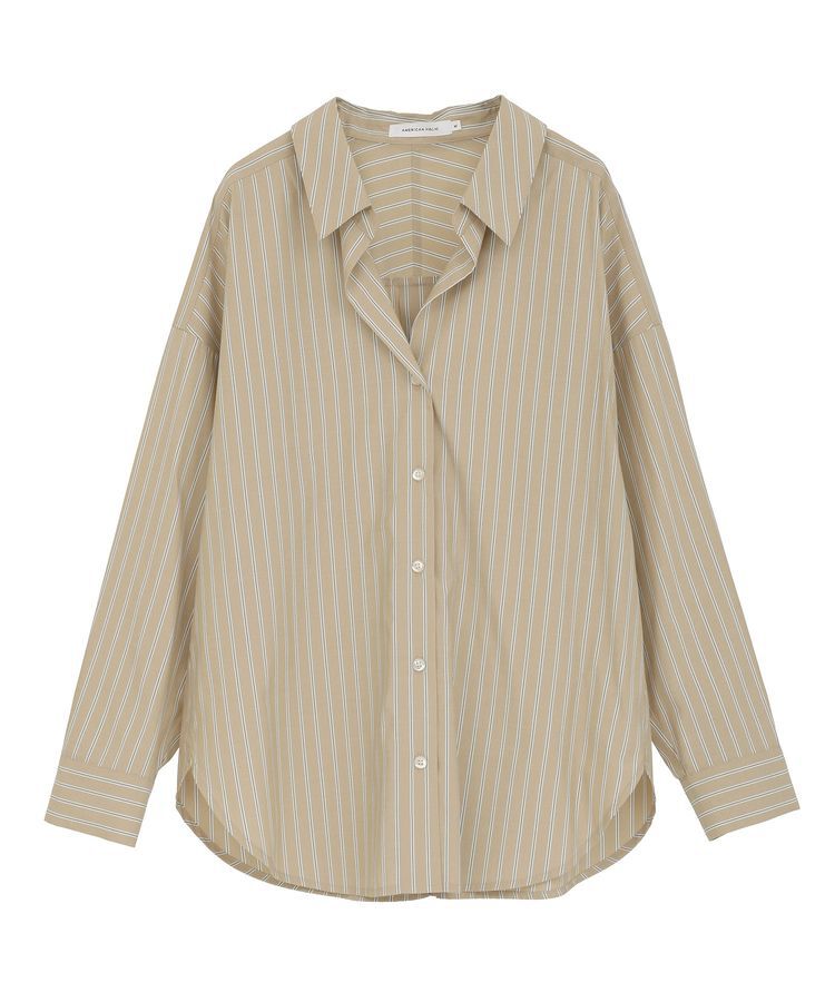 AMERICAN HOLIC「抜け衿スキッパーシャツ」|シャツ・ブラウス|