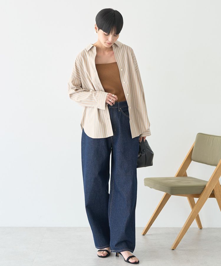 AMERICAN HOLIC「抜け衿スキッパーシャツ」|シャツ・ブラウス|