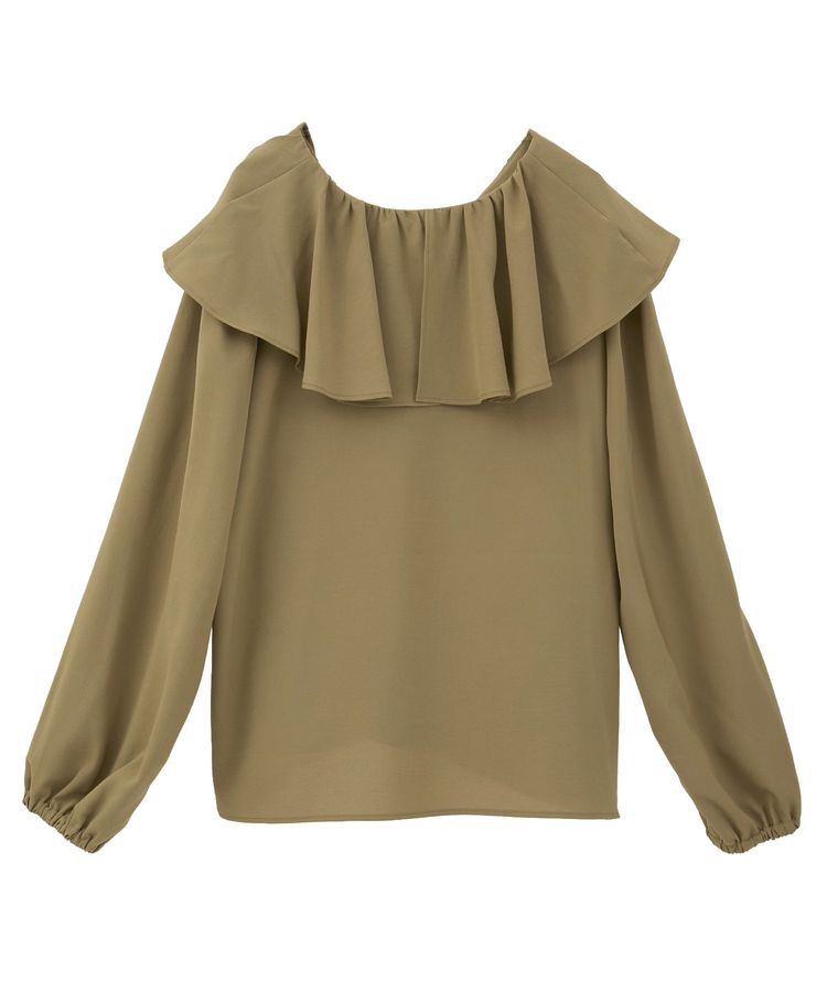 AMERICAN HOLIC「フリルカラーブラウス」|シャツ・ブラウス|